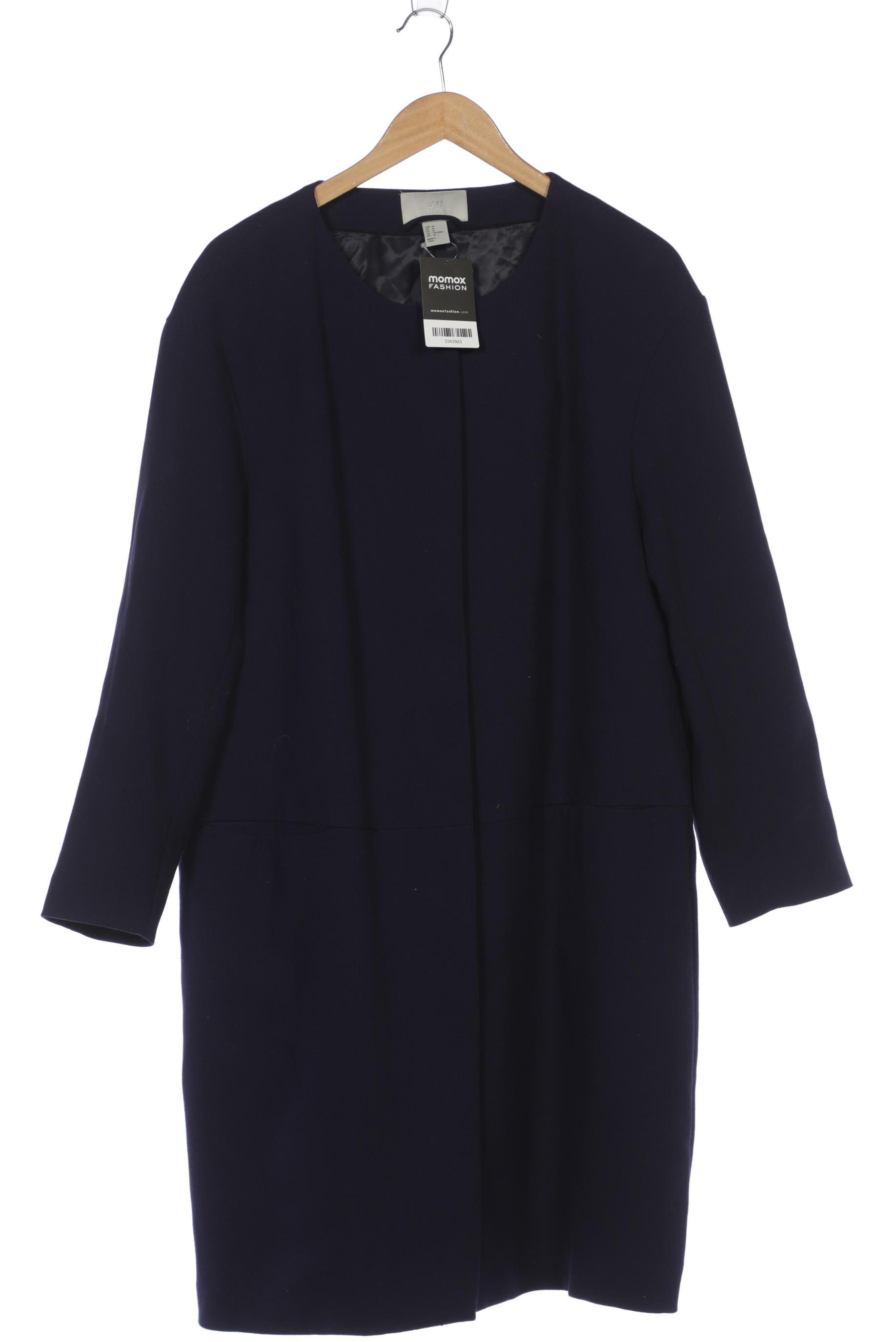 

H&M Damen Mantel, blau, Gr. 44