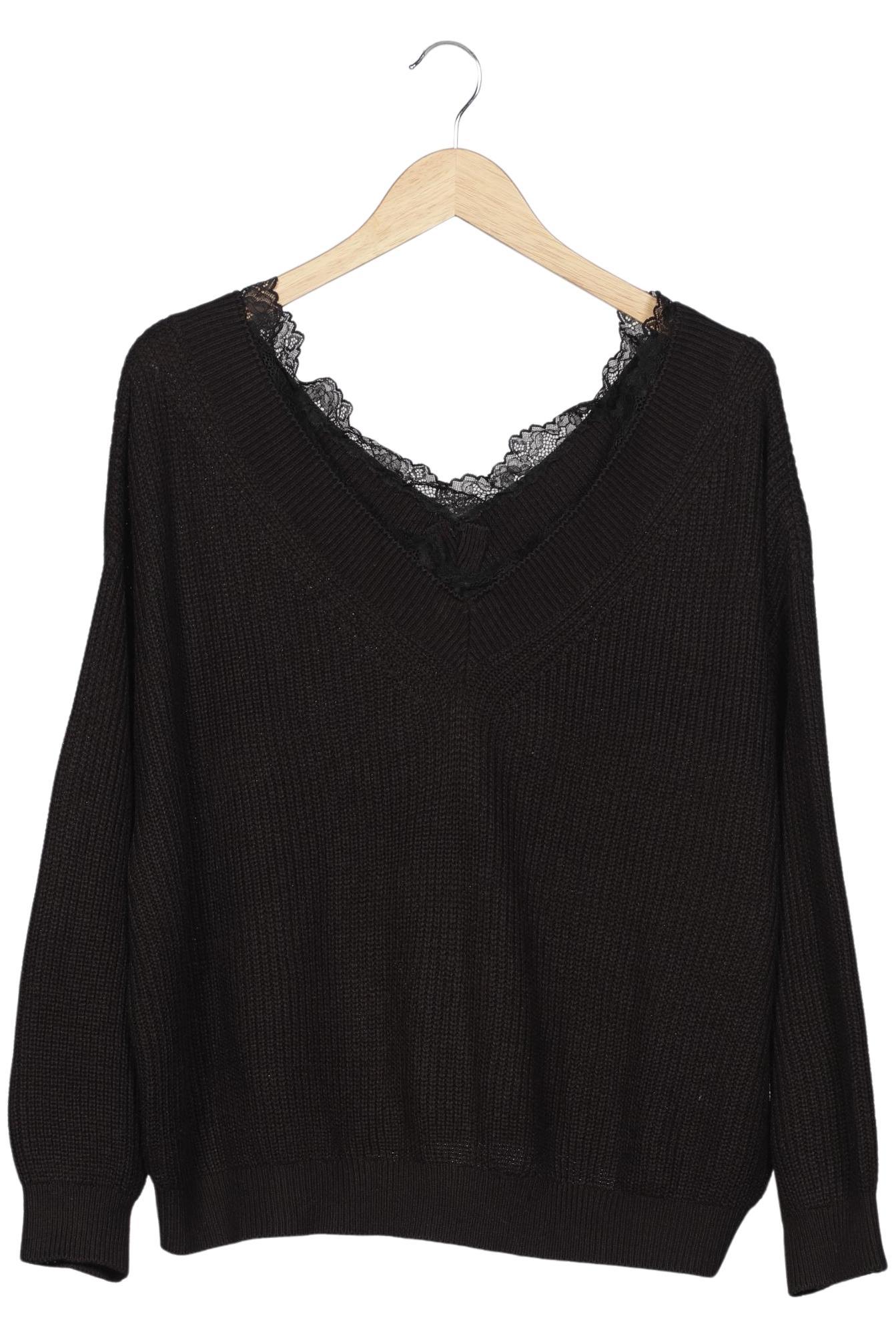 

H&M Damen Pullover, schwarz, Gr. 44