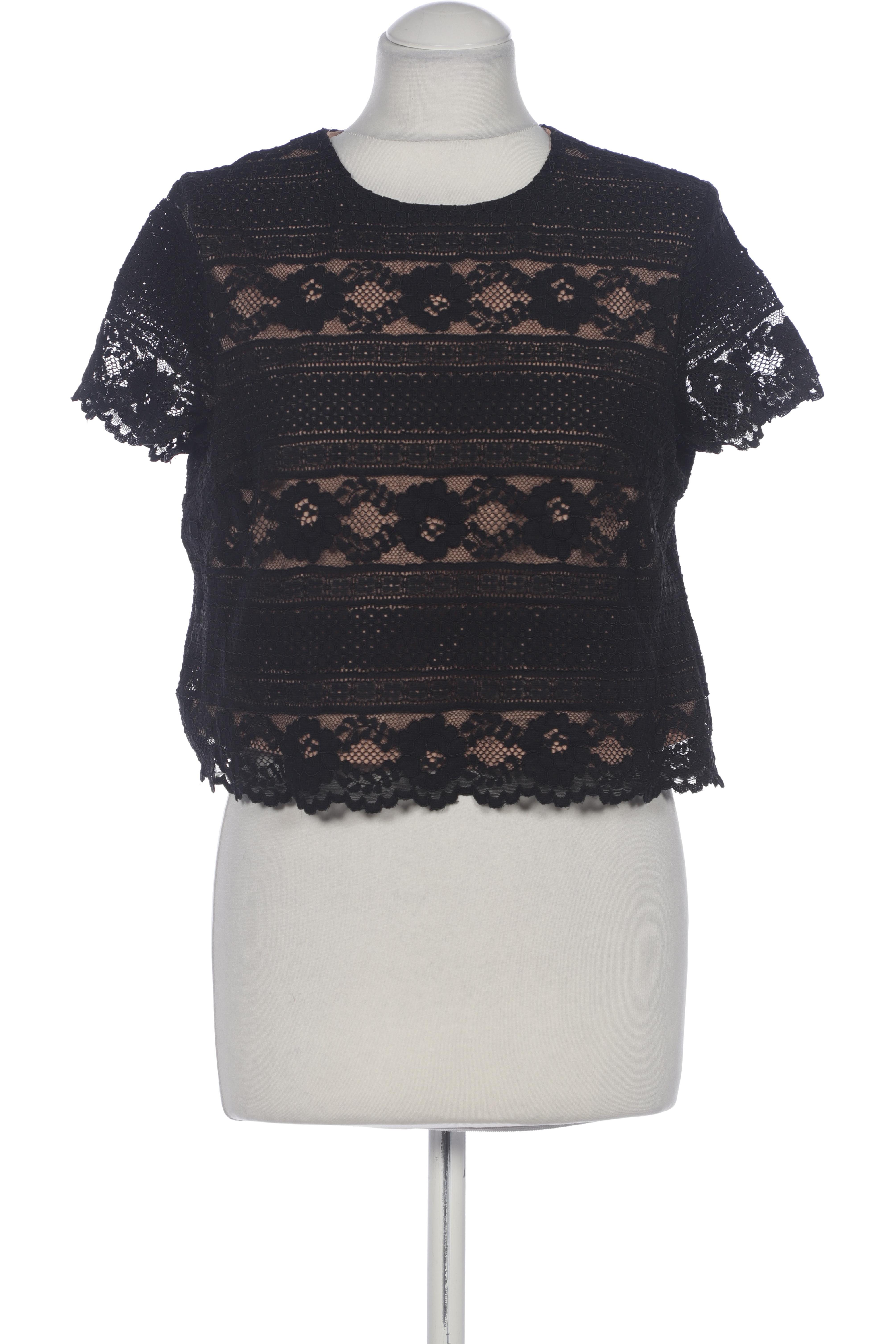 

H&M Damen T-Shirt, schwarz, Gr. 38