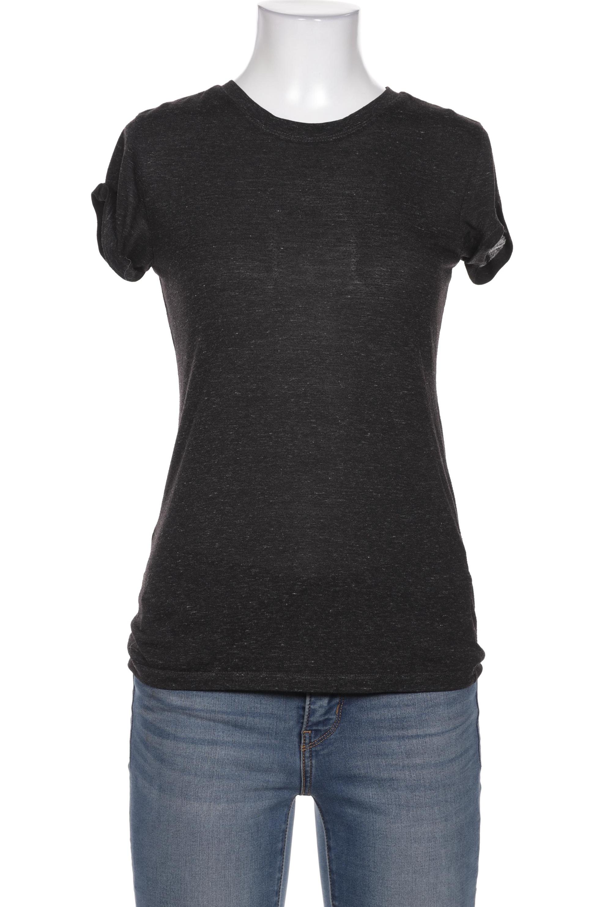 

H&M Damen T-Shirt, schwarz