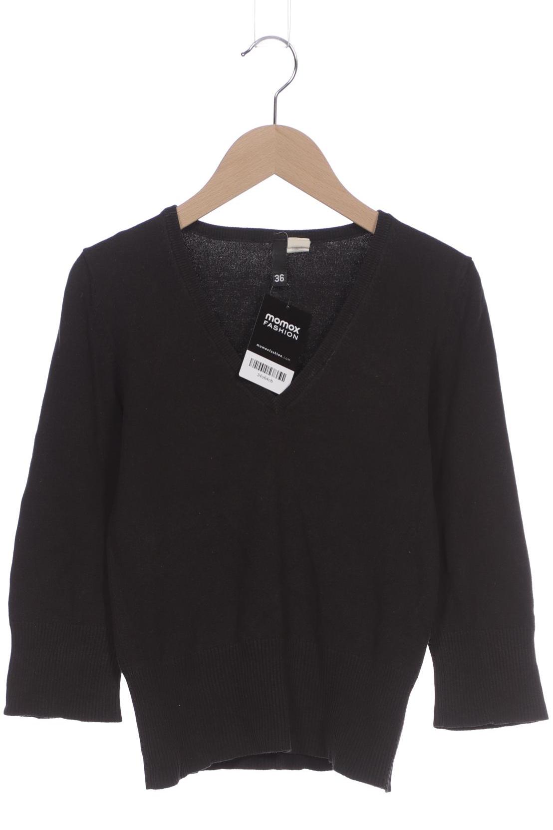 

H&M Damen Pullover, schwarz, Gr. 36