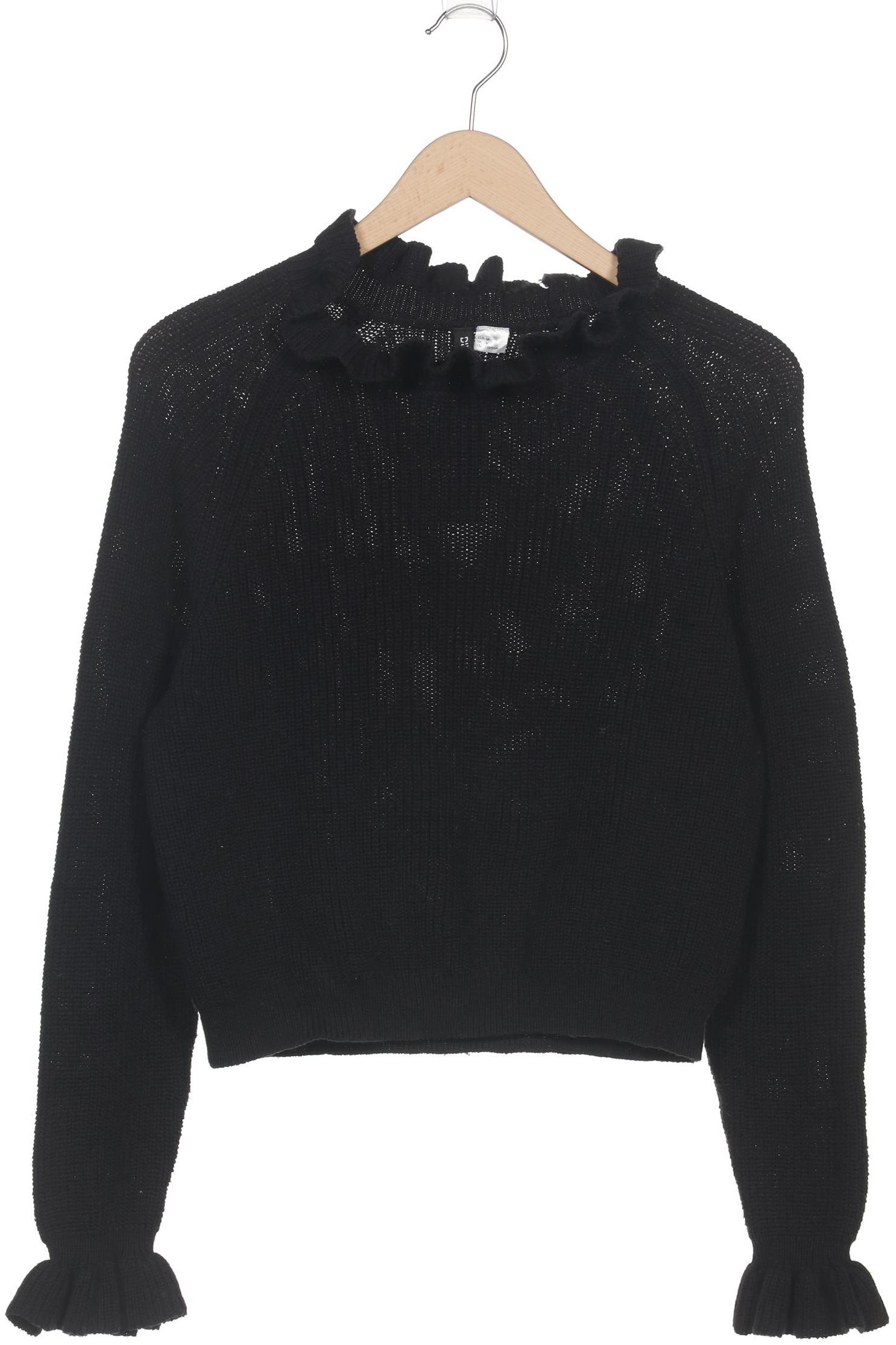 

H&M Damen Pullover, schwarz, Gr. 38