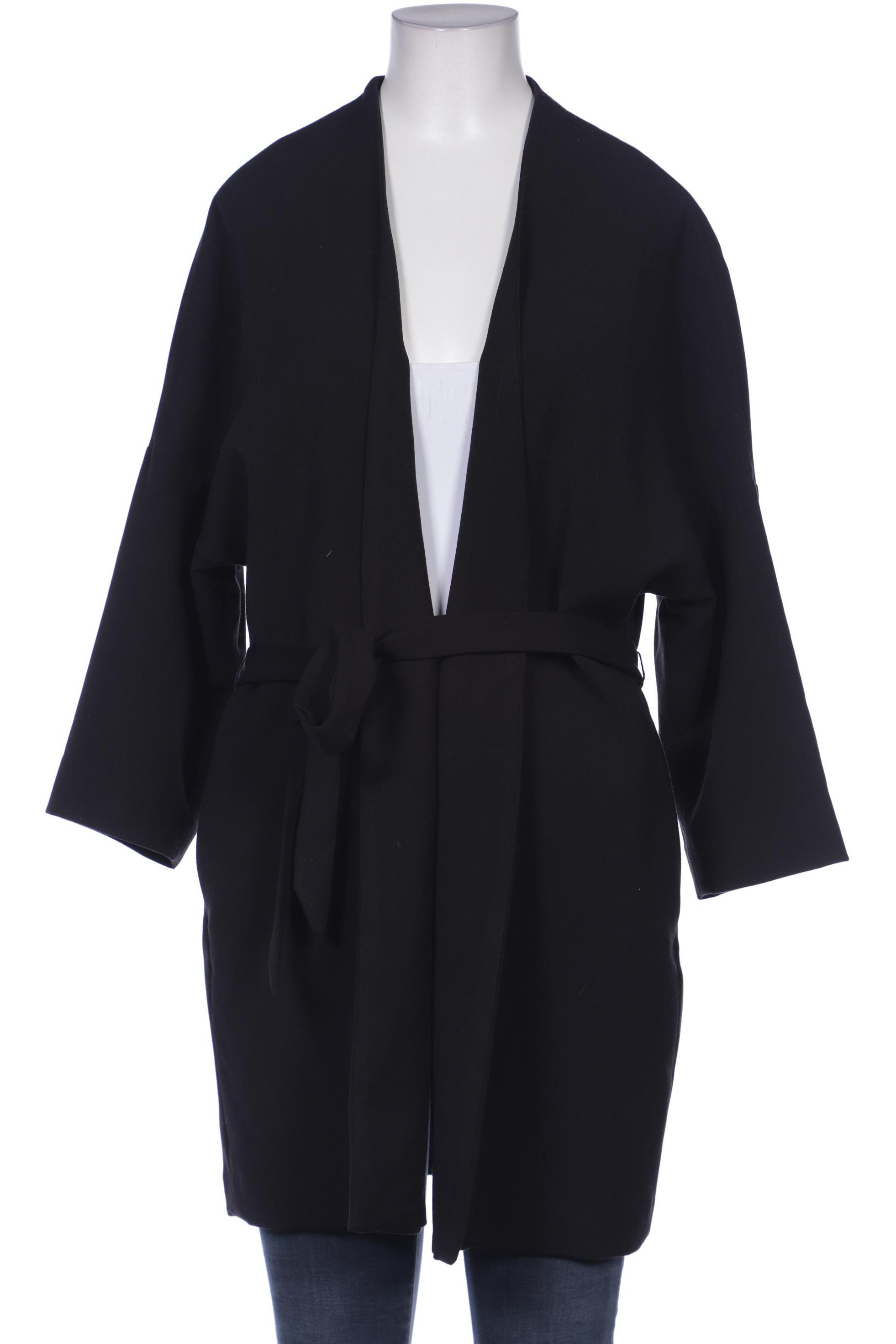 

H&M Damen Mantel, schwarz, Gr. 36