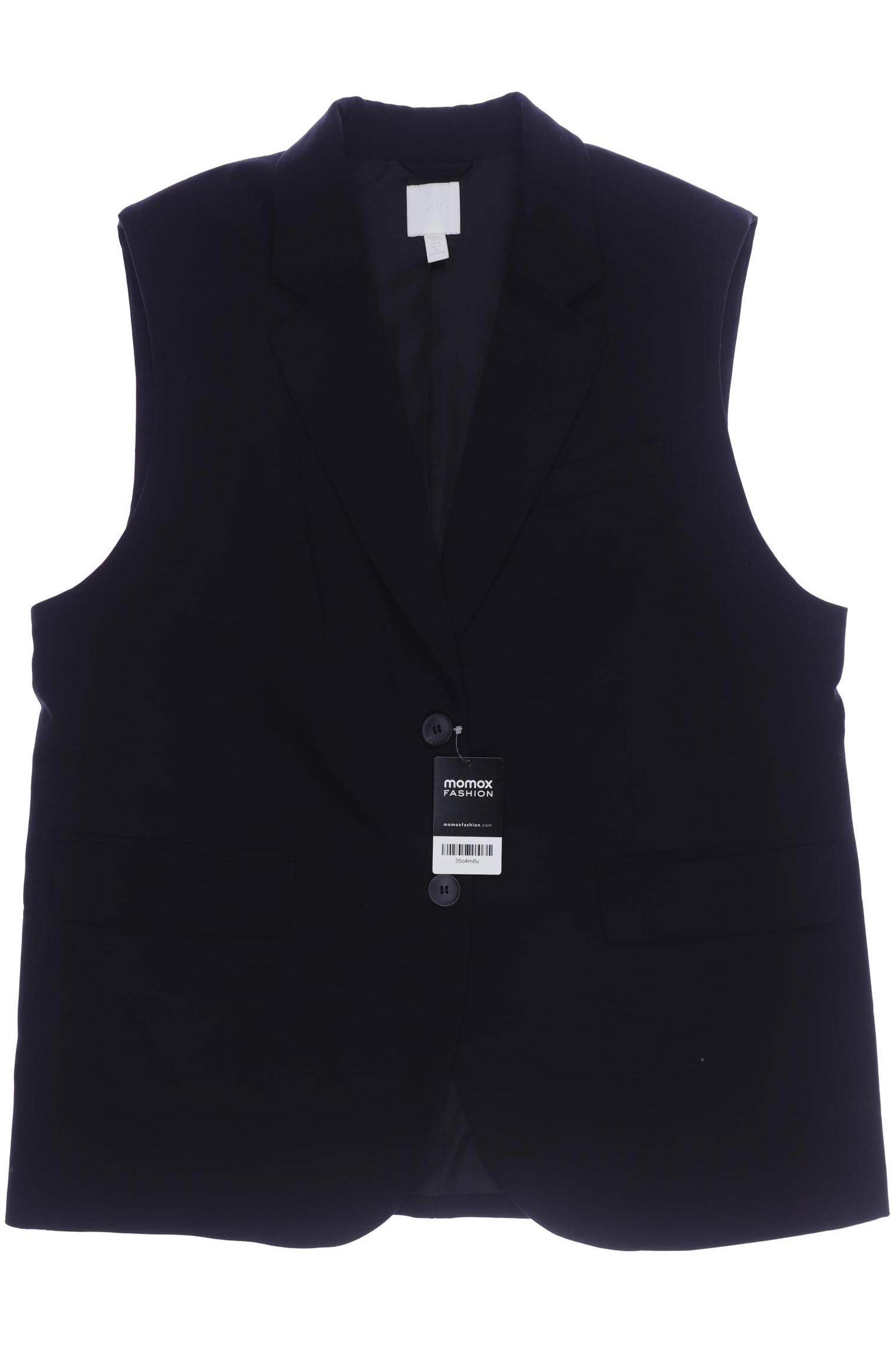 

H&M Damen Weste, schwarz, Gr. 42