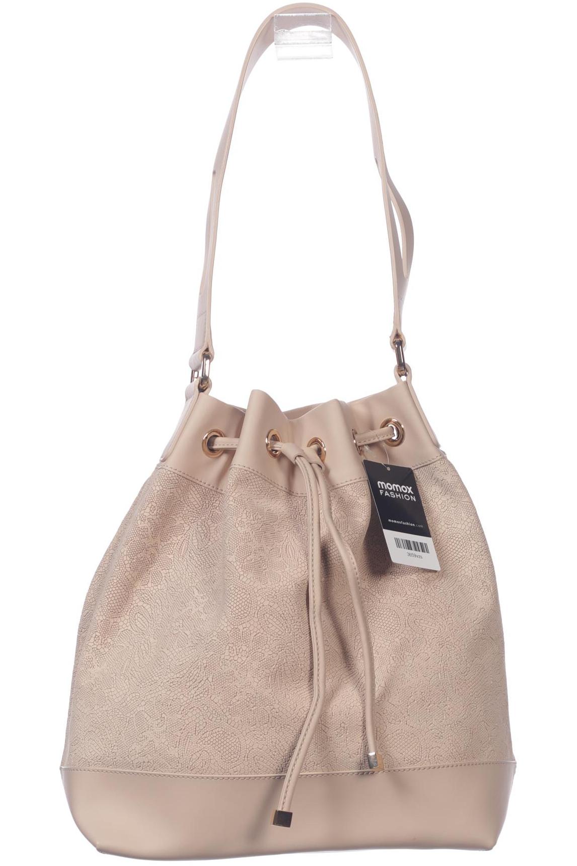 

H&M Damen Handtasche, beige, Gr.