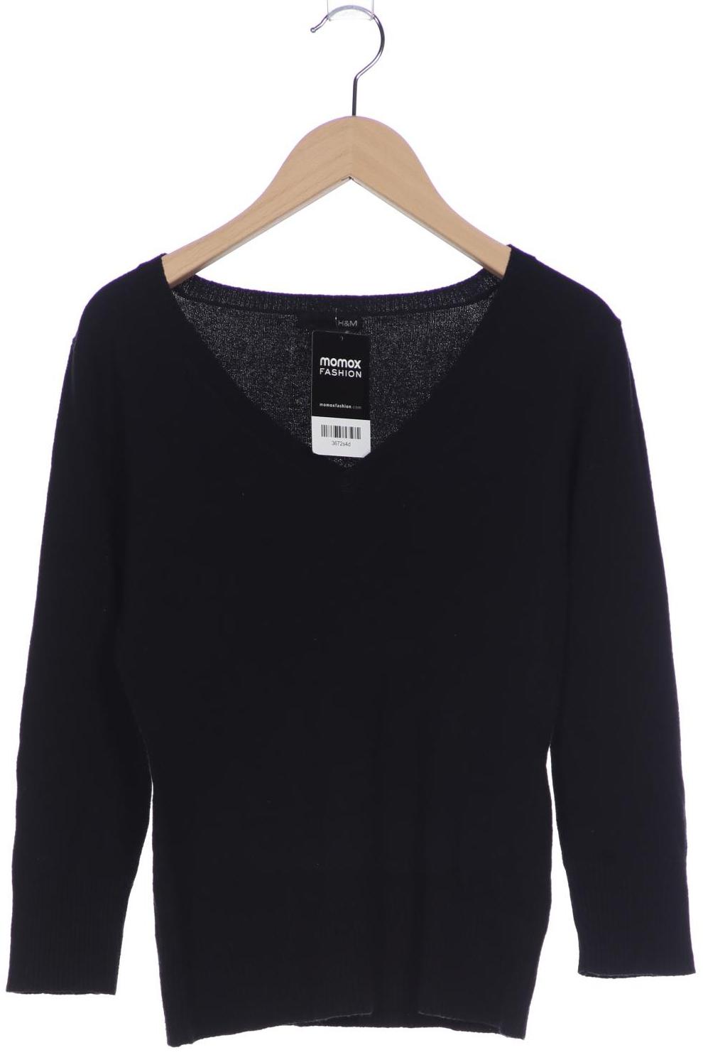 

H&M Damen Pullover, schwarz, Gr. 36