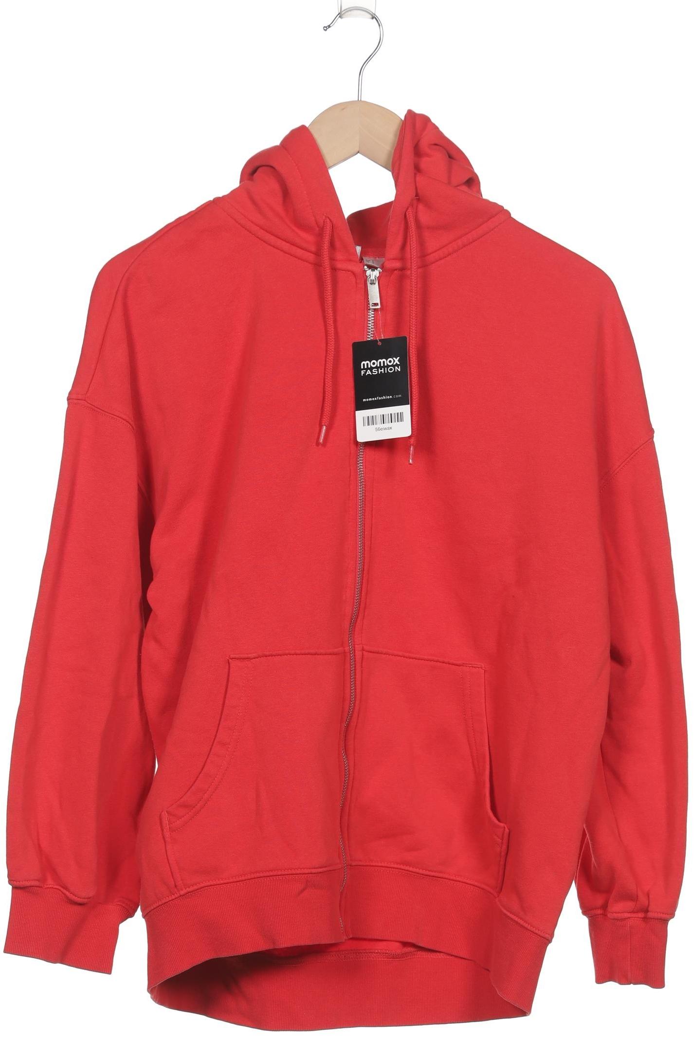 

H&M Damen Kapuzenpullover, rot, Gr. 36