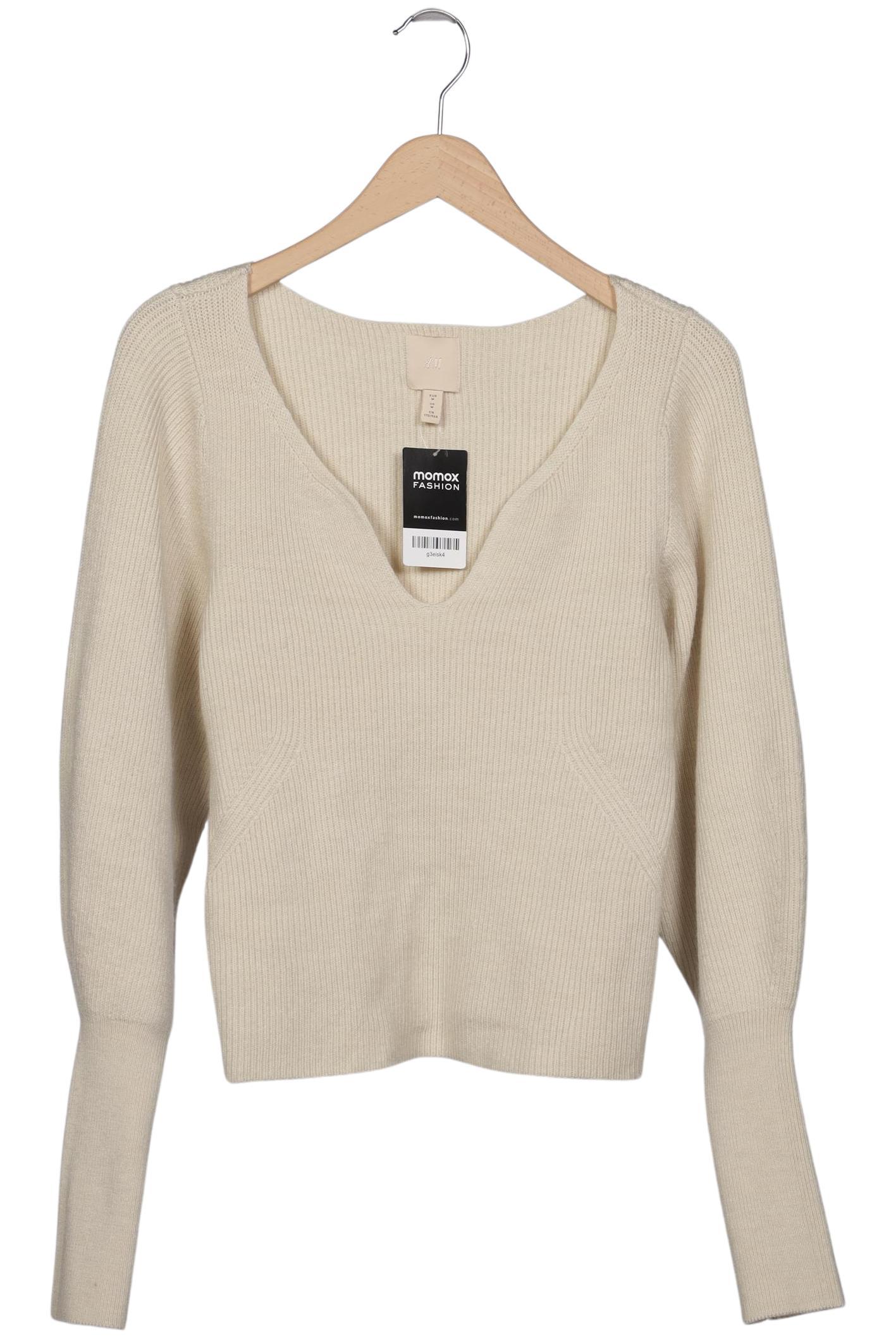 

H&M Damen Pullover, beige, Gr. 38