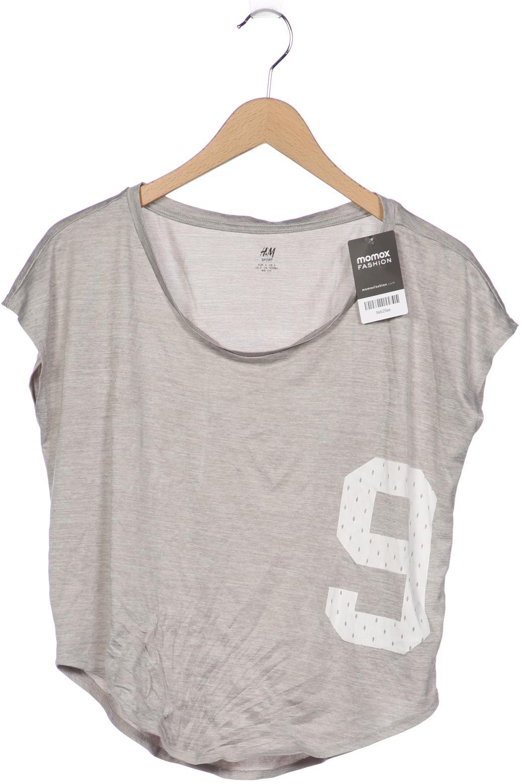 

H&M Damen T-Shirt, grau