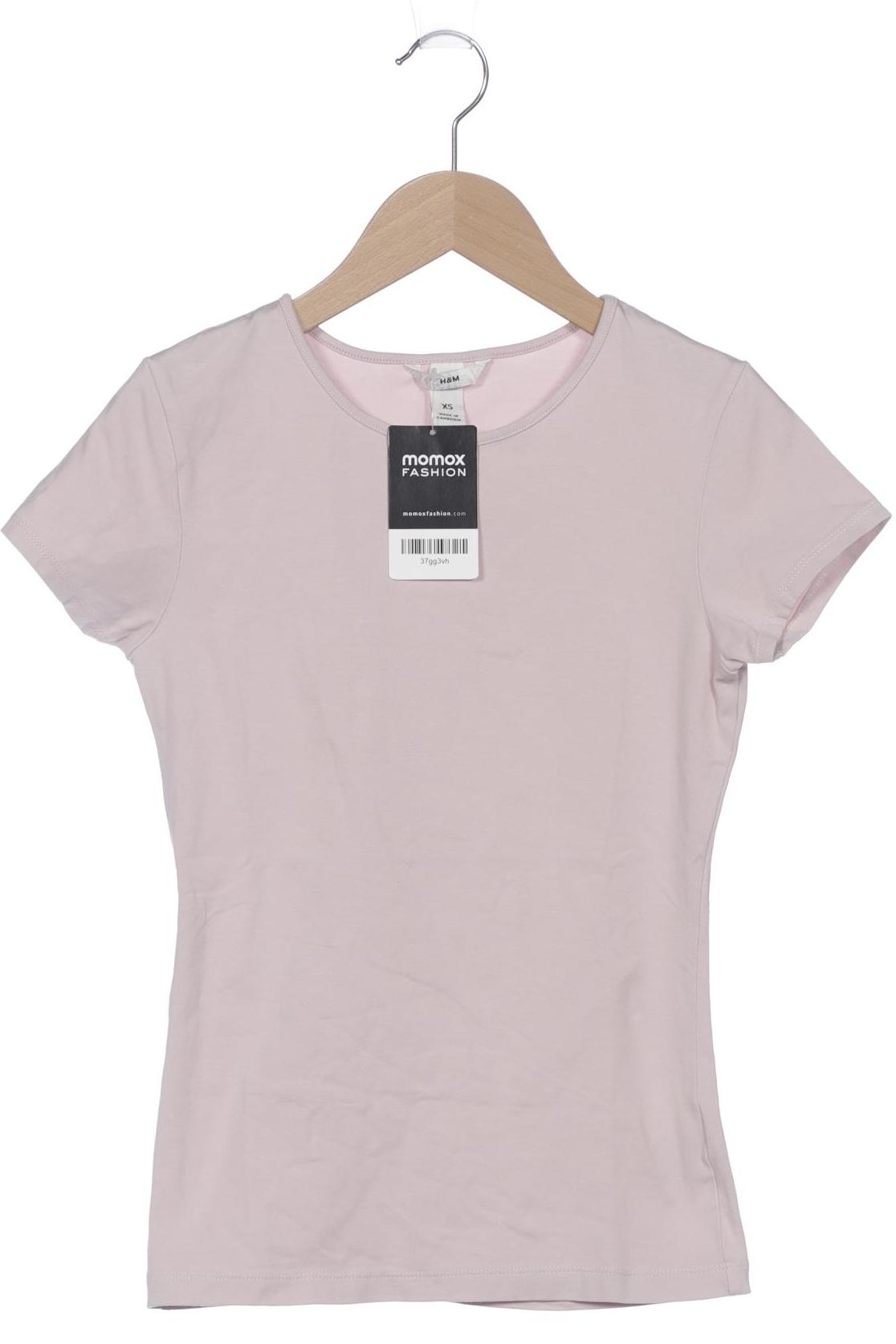

H&M Damen T-Shirt, pink, Gr. 34