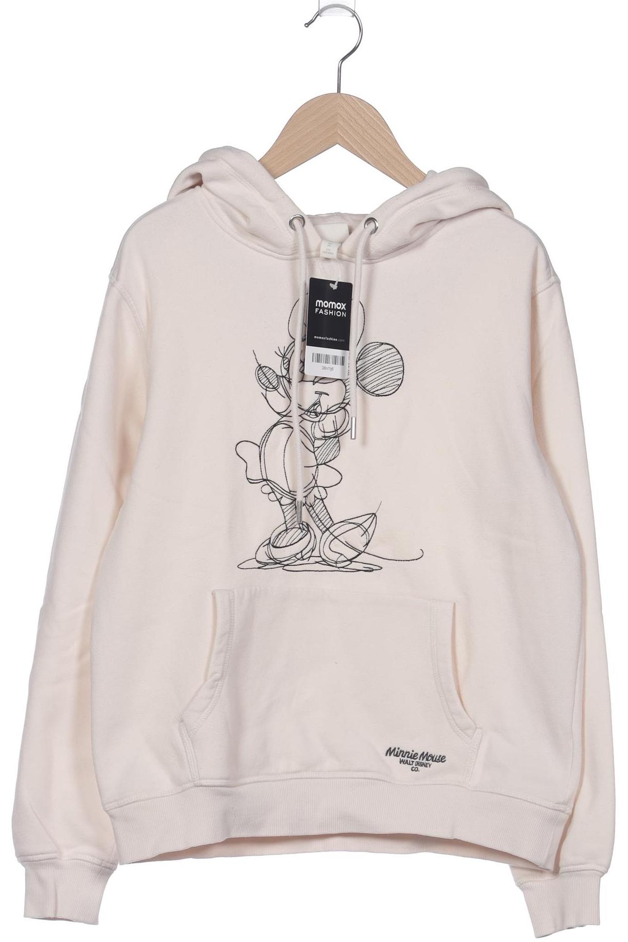 

H&M Damen Kapuzenpullover, beige, Gr. 34