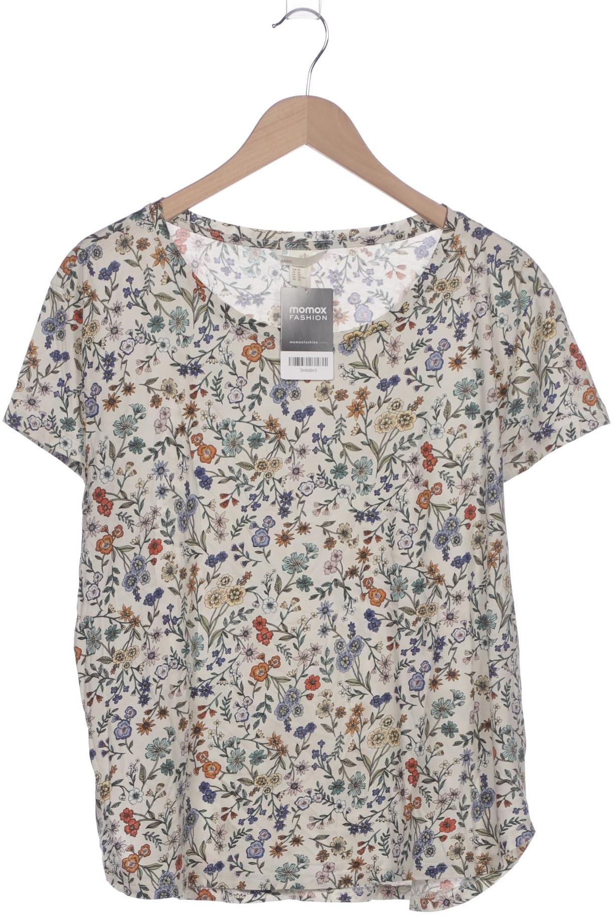 

H&M Damen T-Shirt, mehrfarbig, Gr. 44