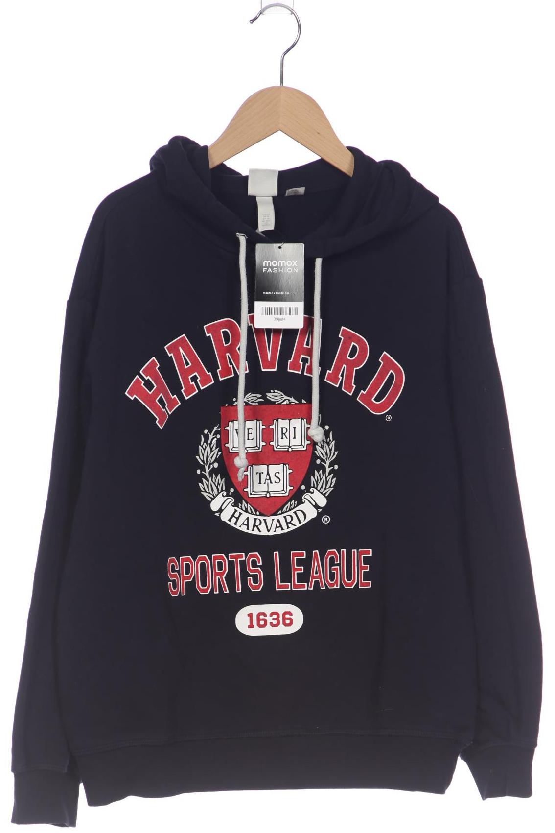 

H&M Damen Kapuzenpullover, marineblau, Gr. 34