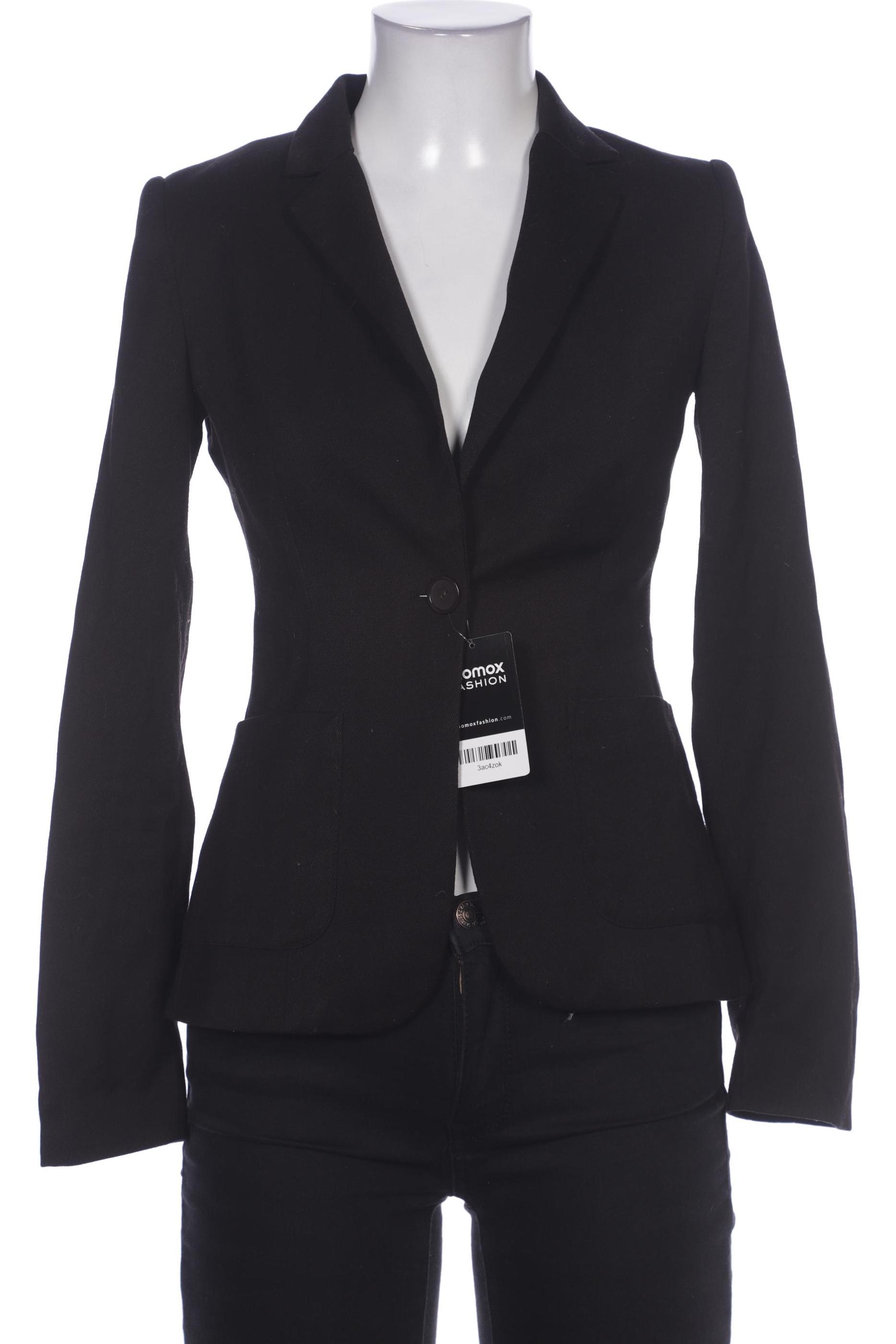 

H&M Damen Blazer, schwarz, Gr. 34