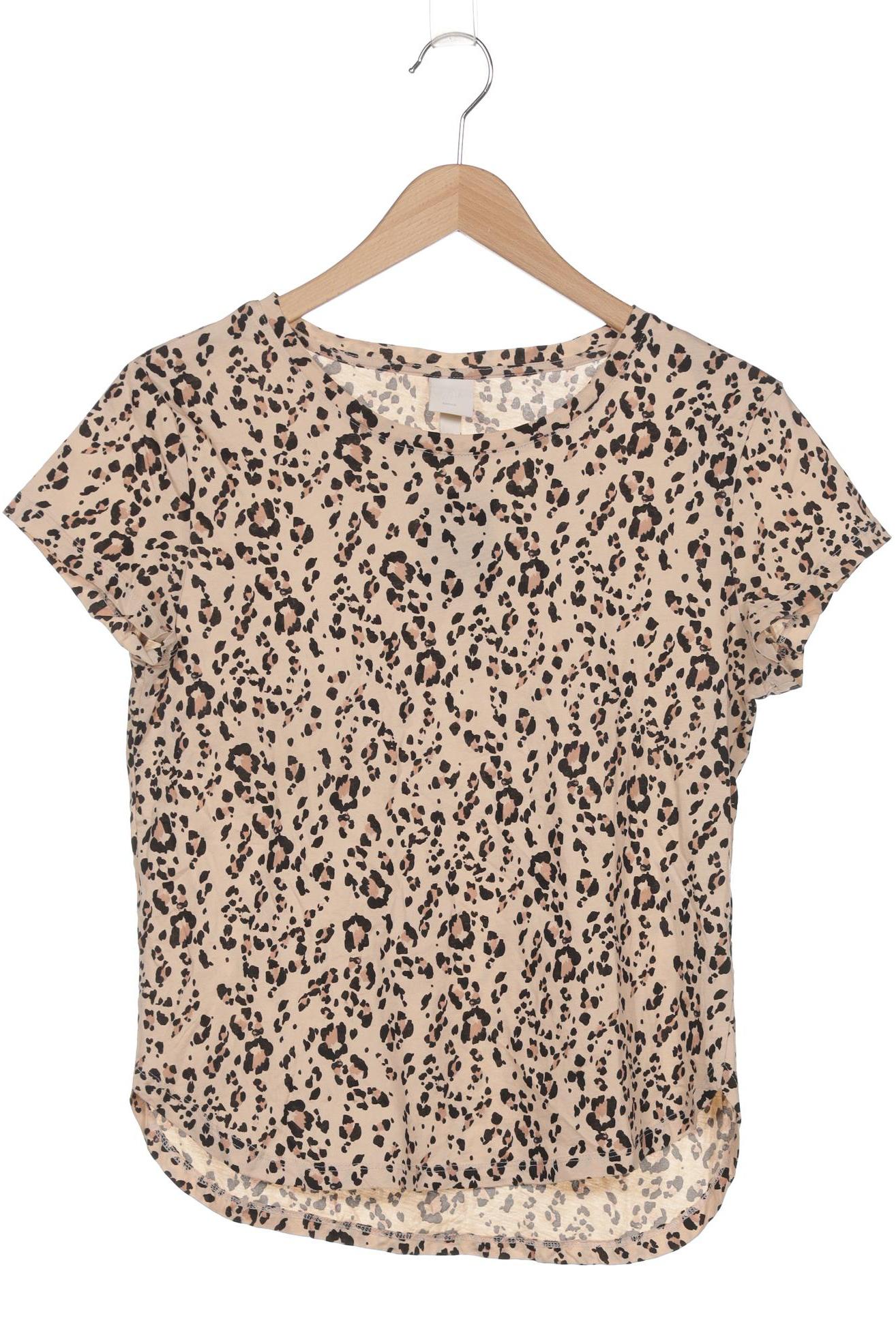 

H&M Damen T-Shirt, beige, Gr. 36