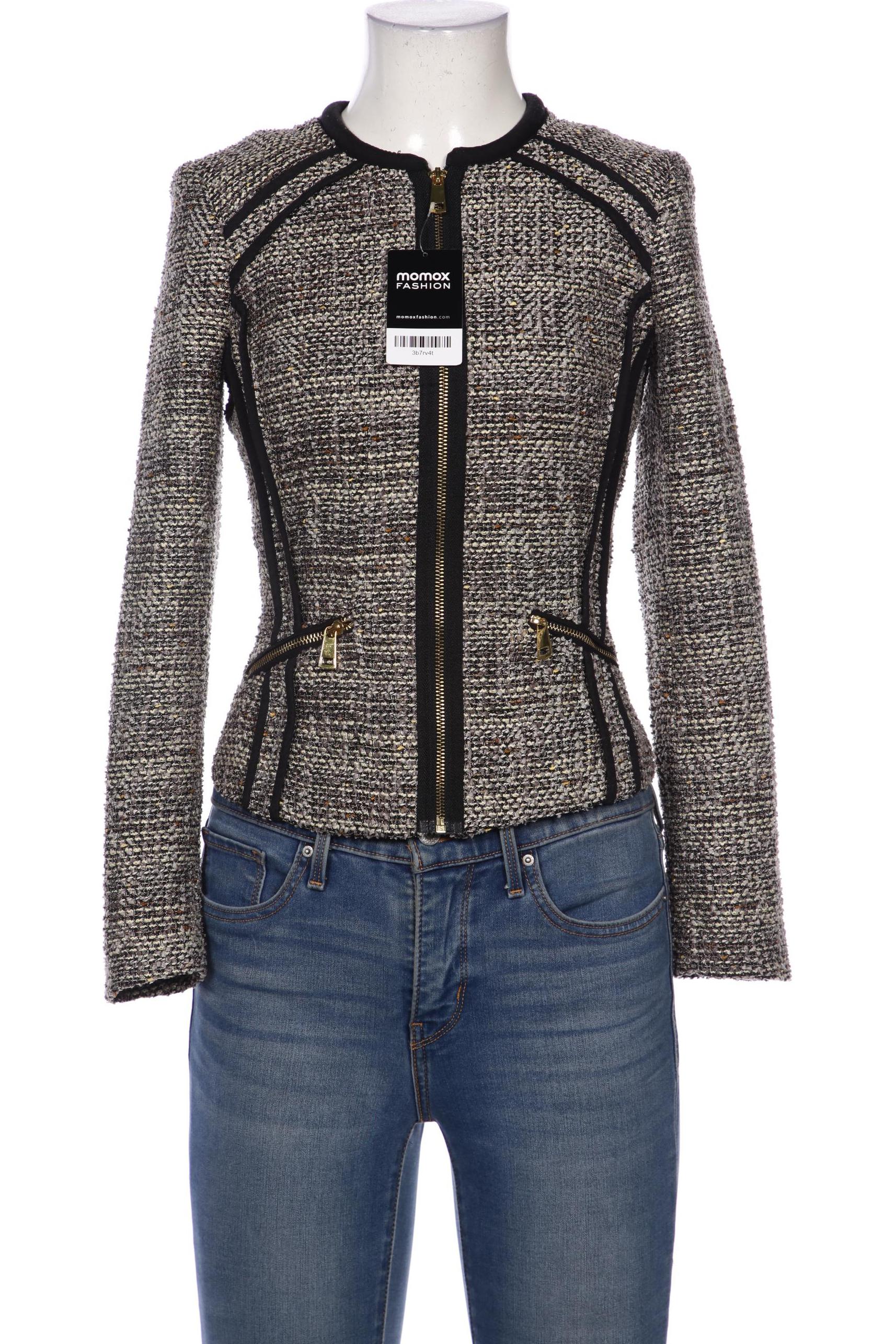 

H&M Damen Jacke, grau, Gr. 34
