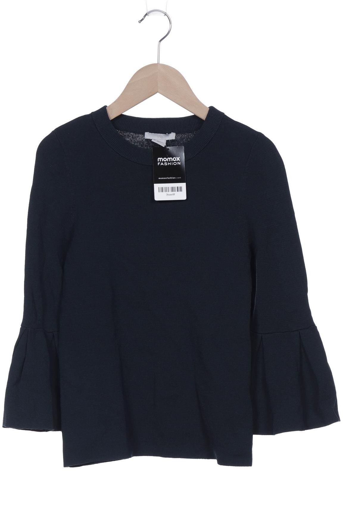 

H&M Damen Pullover, marineblau, Gr. 34