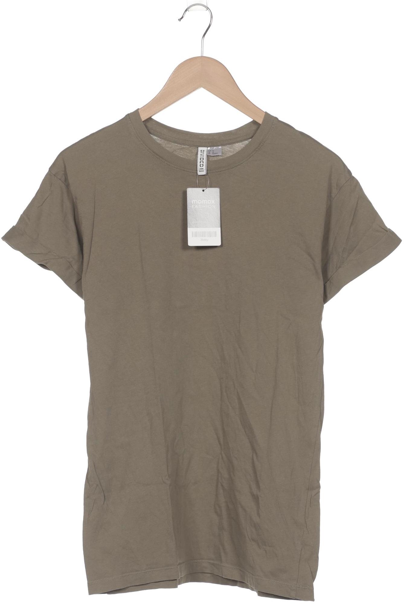 

H&M Damen T-Shirt, grün, Gr. 34