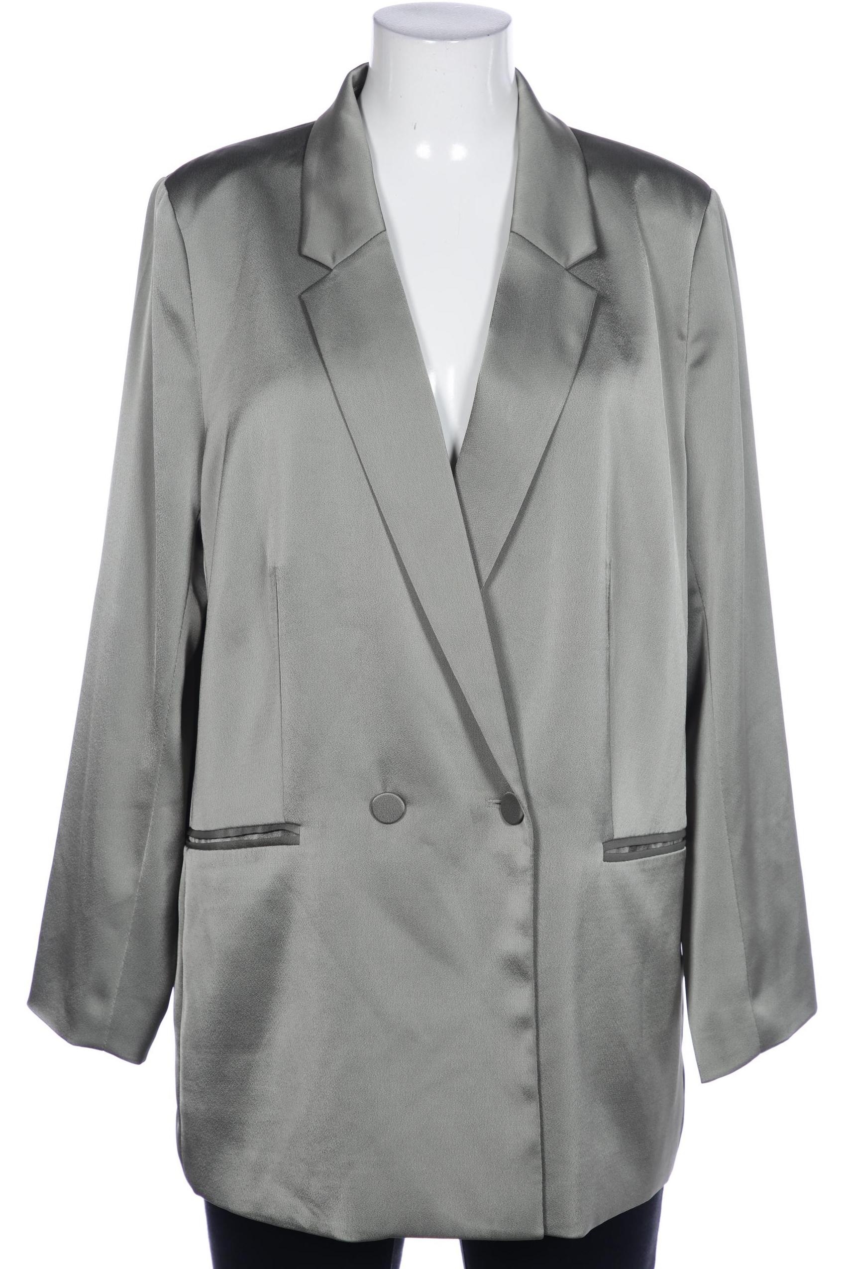 

H&M Damen Blazer, grün, Gr. 42
