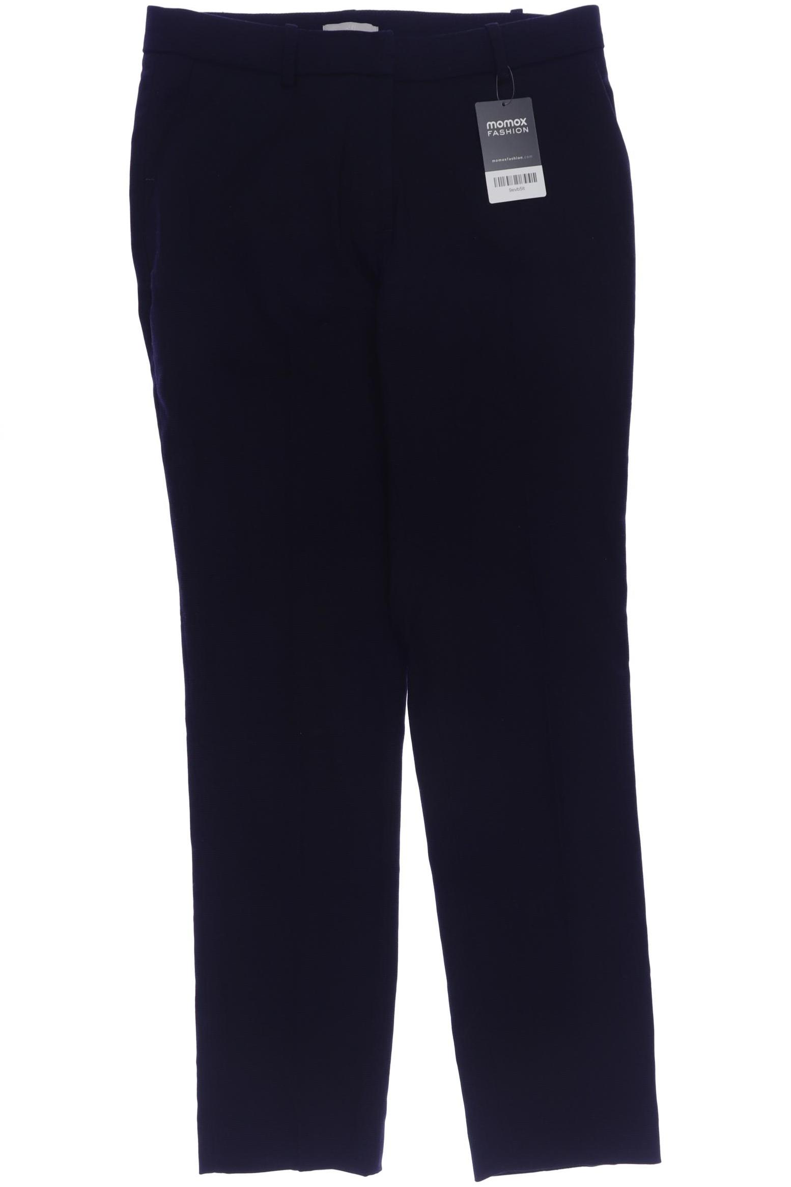 

H&M Damen Stoffhose, marineblau, Gr. 38