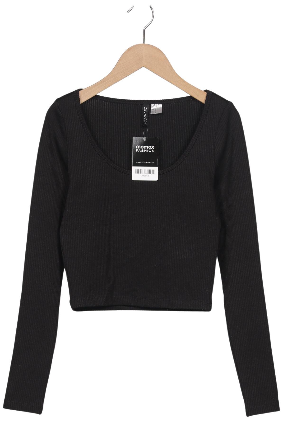 

H&M Damen Sweatshirt, schwarz, Gr. 36