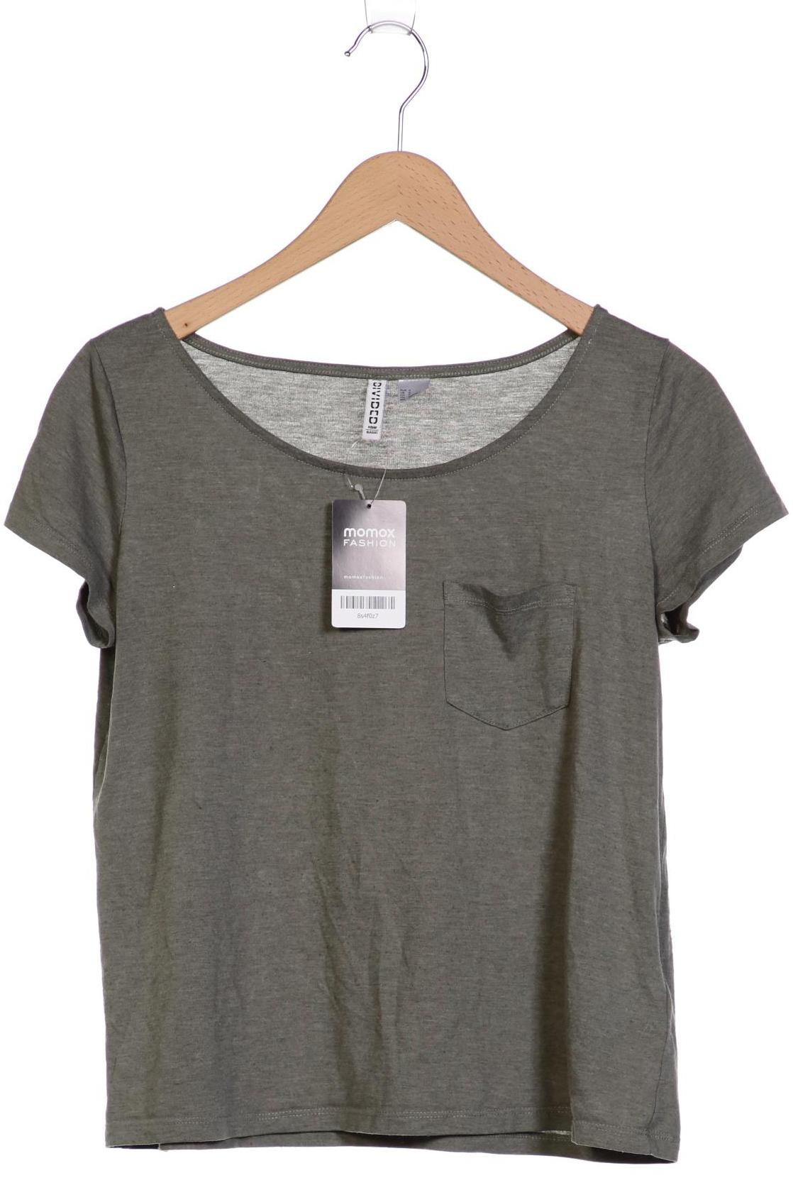 

H&M Damen T-Shirt, grün