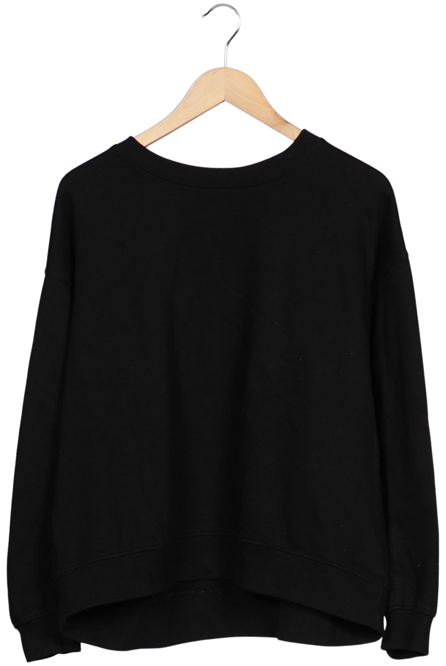 

H&M Damen Sweatshirt, schwarz, Gr. 38