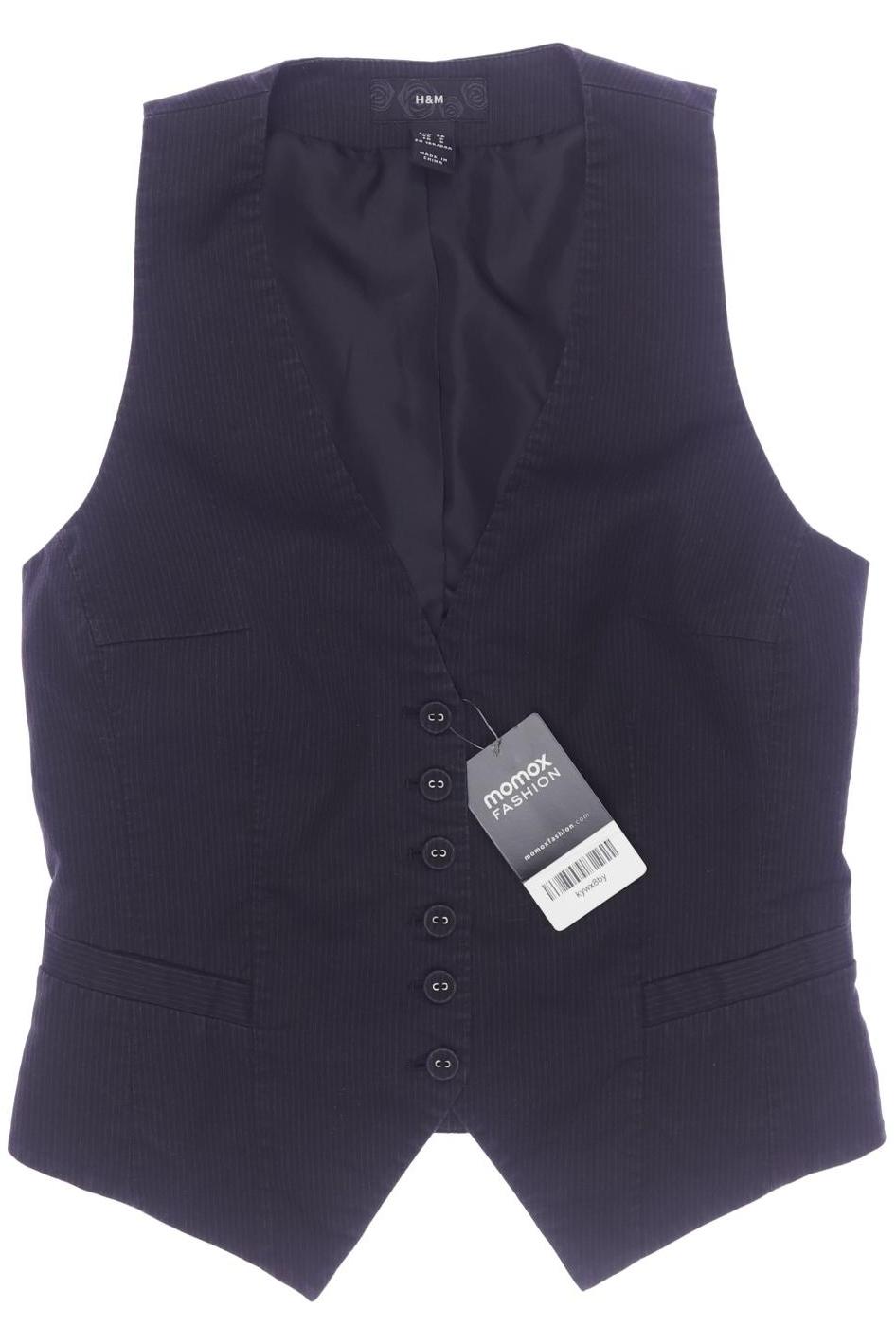 

H&M Damen Weste, schwarz, Gr. 36
