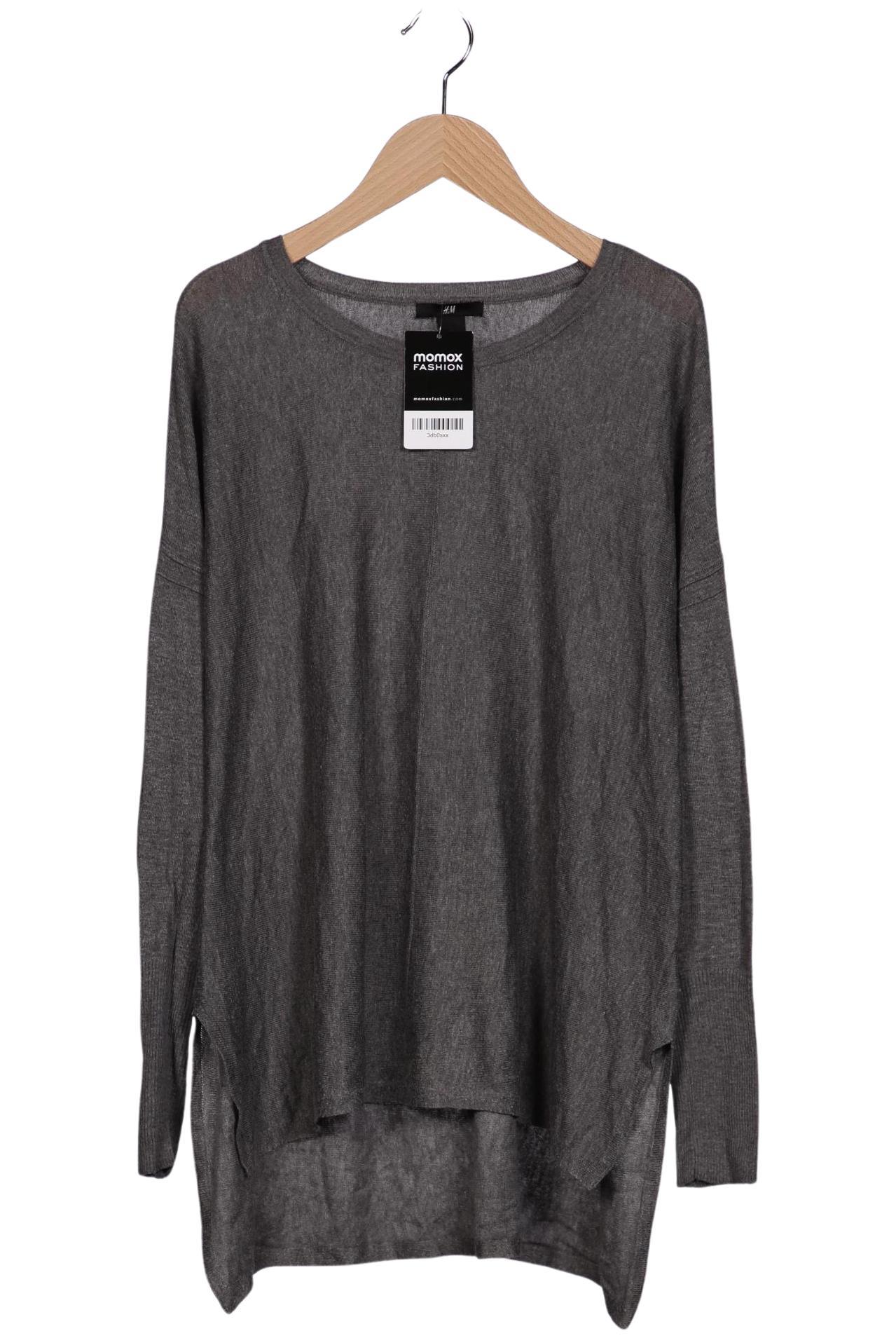 

H&M Damen Pullover, grau, Gr. 34