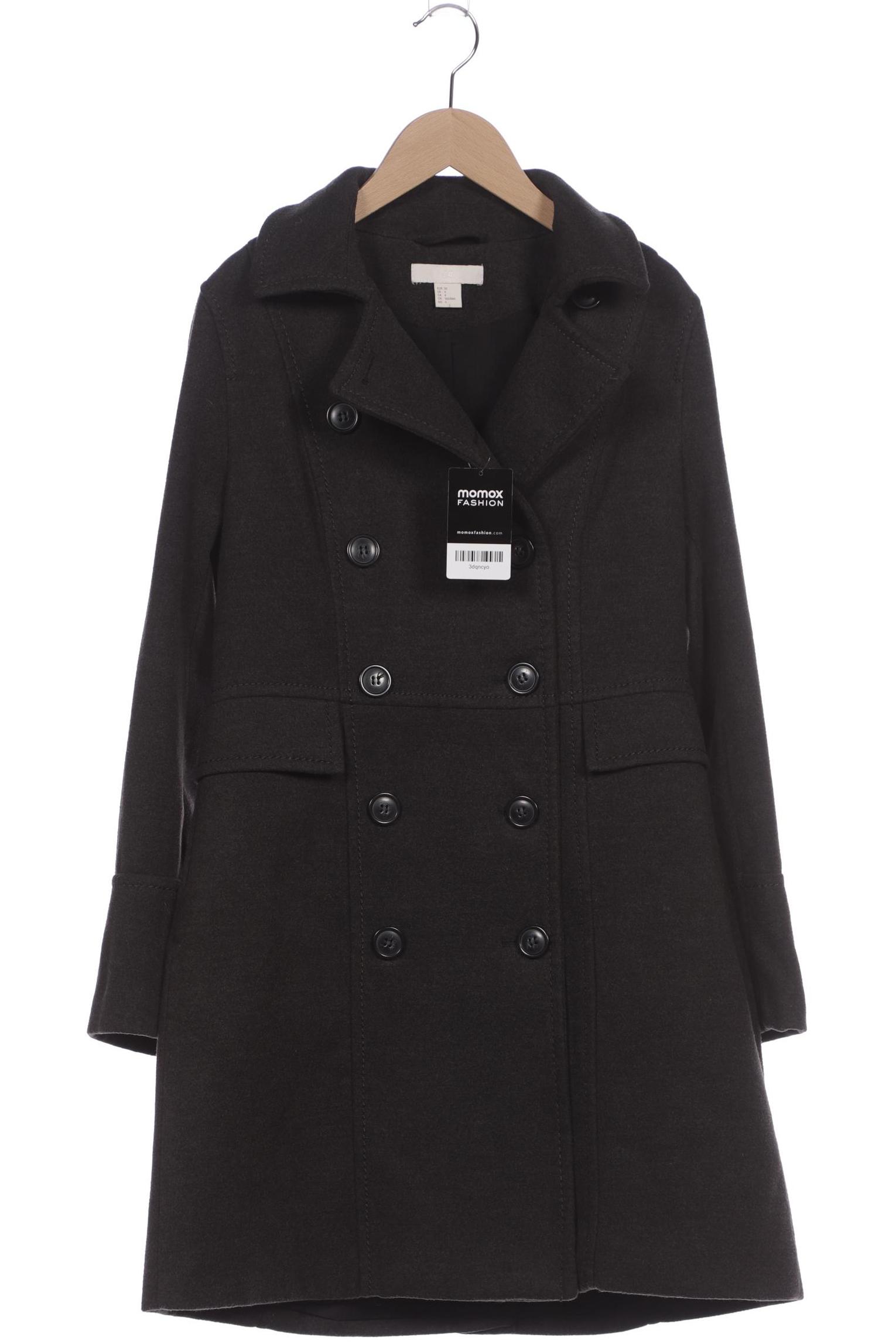 

H&M Damen Mantel, grau, Gr. 36