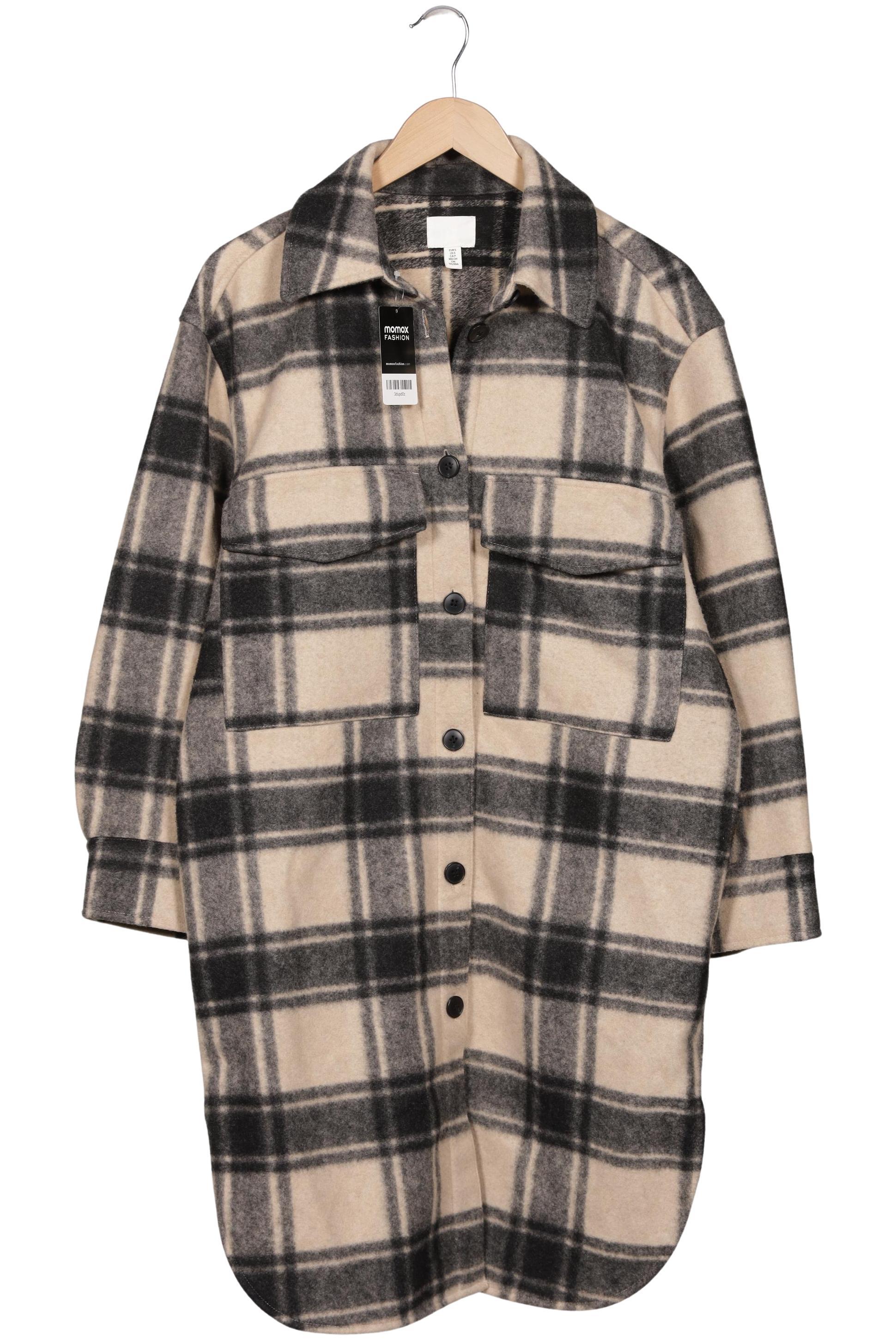 

H&M Damen Mantel, mehrfarbig, Gr. 36