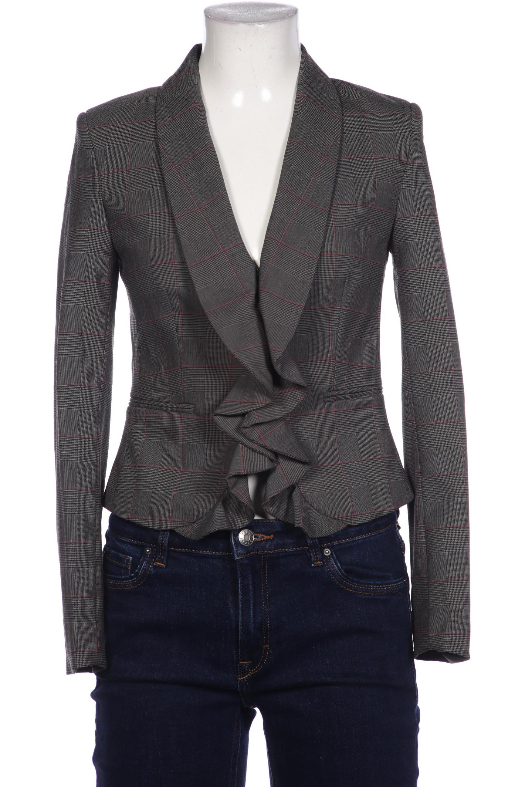 

H&M Damen Blazer, grau, Gr. 34