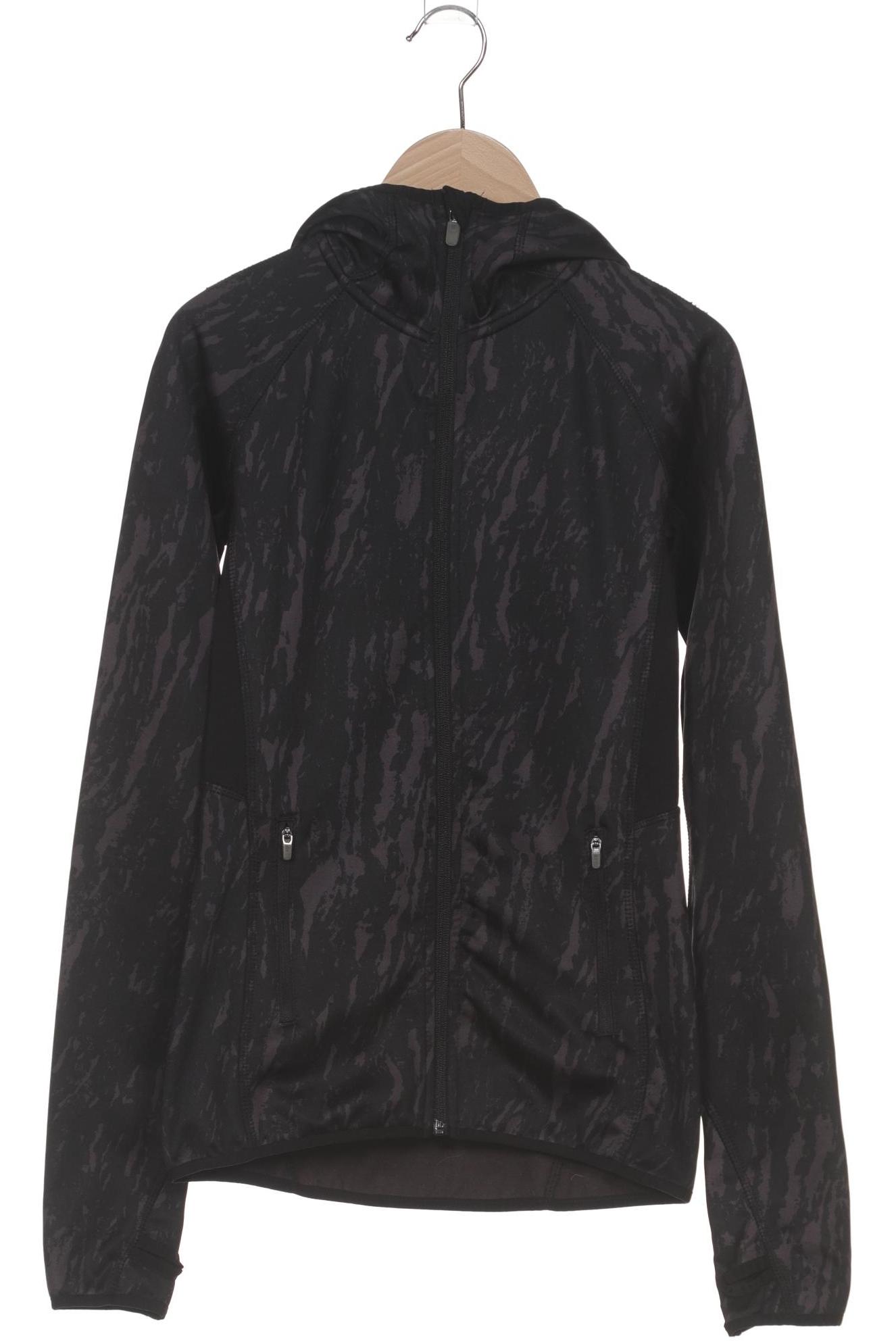 

H&M Damen Kapuzenpullover, schwarz, Gr. 34
