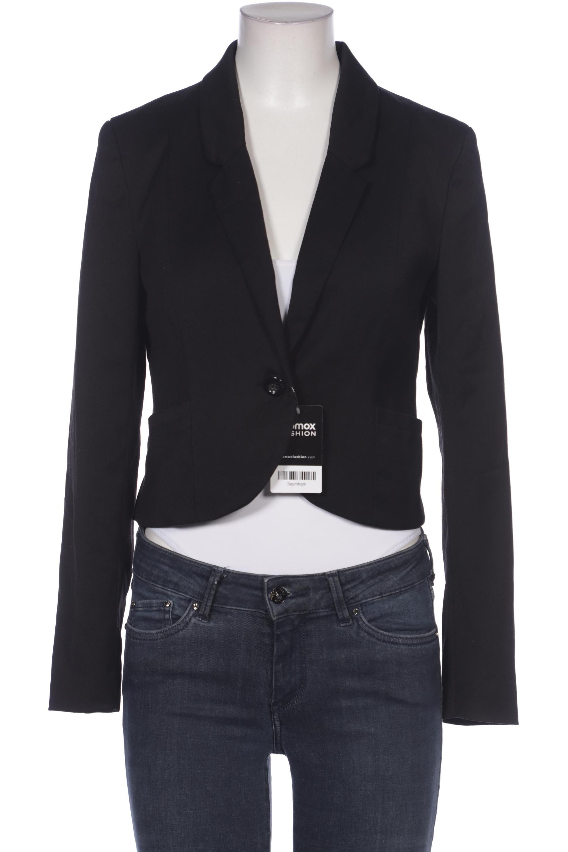 

H&M Damen Blazer, schwarz, Gr. 38
