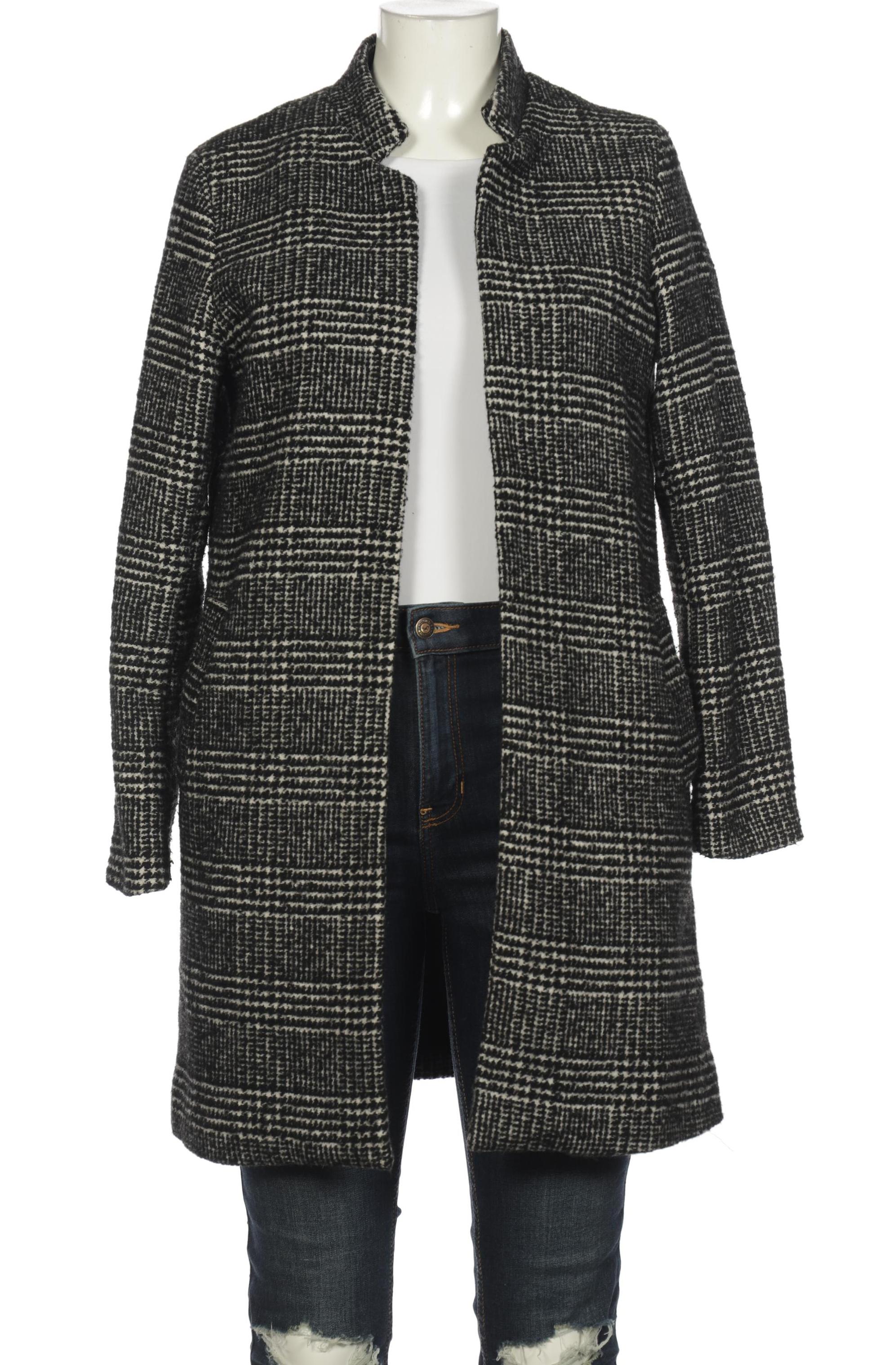 

H&M Damen Mantel, schwarz