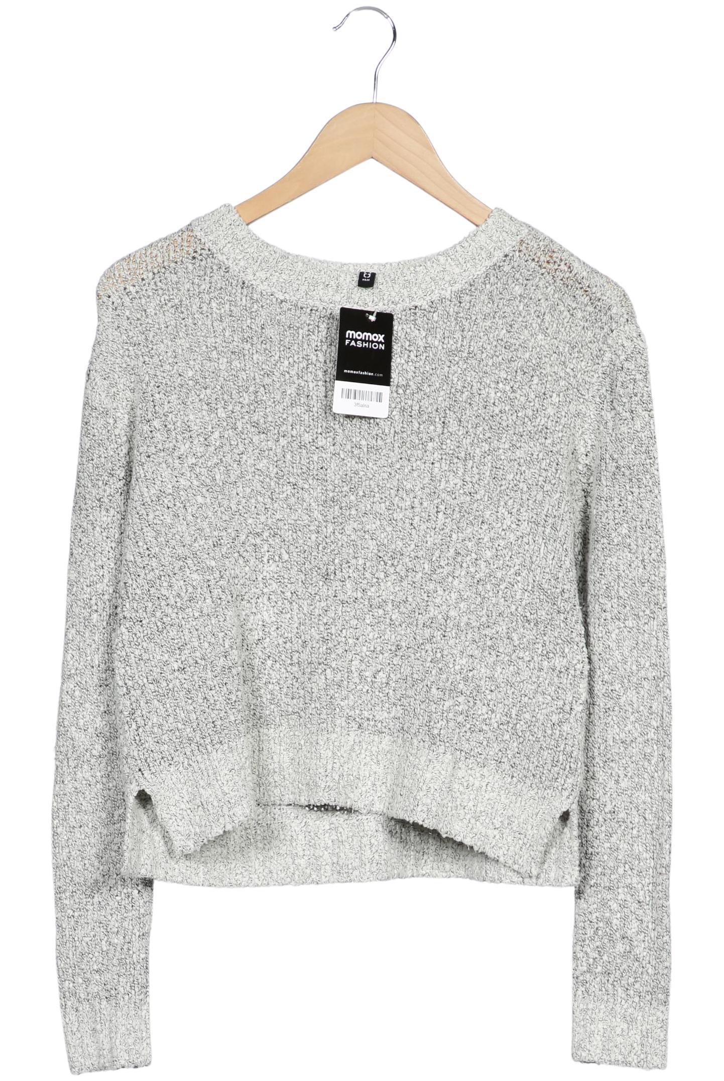 

H&M Damen Pullover, grau, Gr. 34