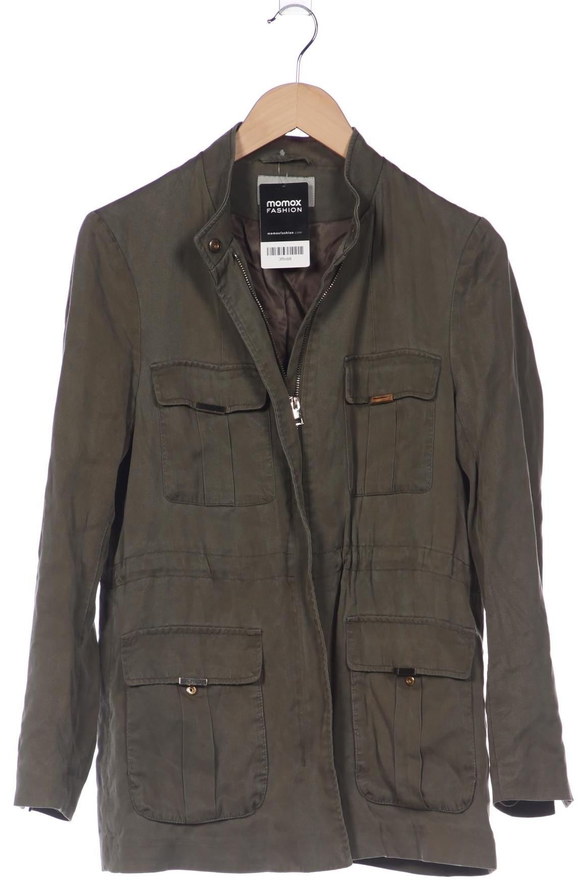 

H&M Damen Mantel, grün, Gr. 36