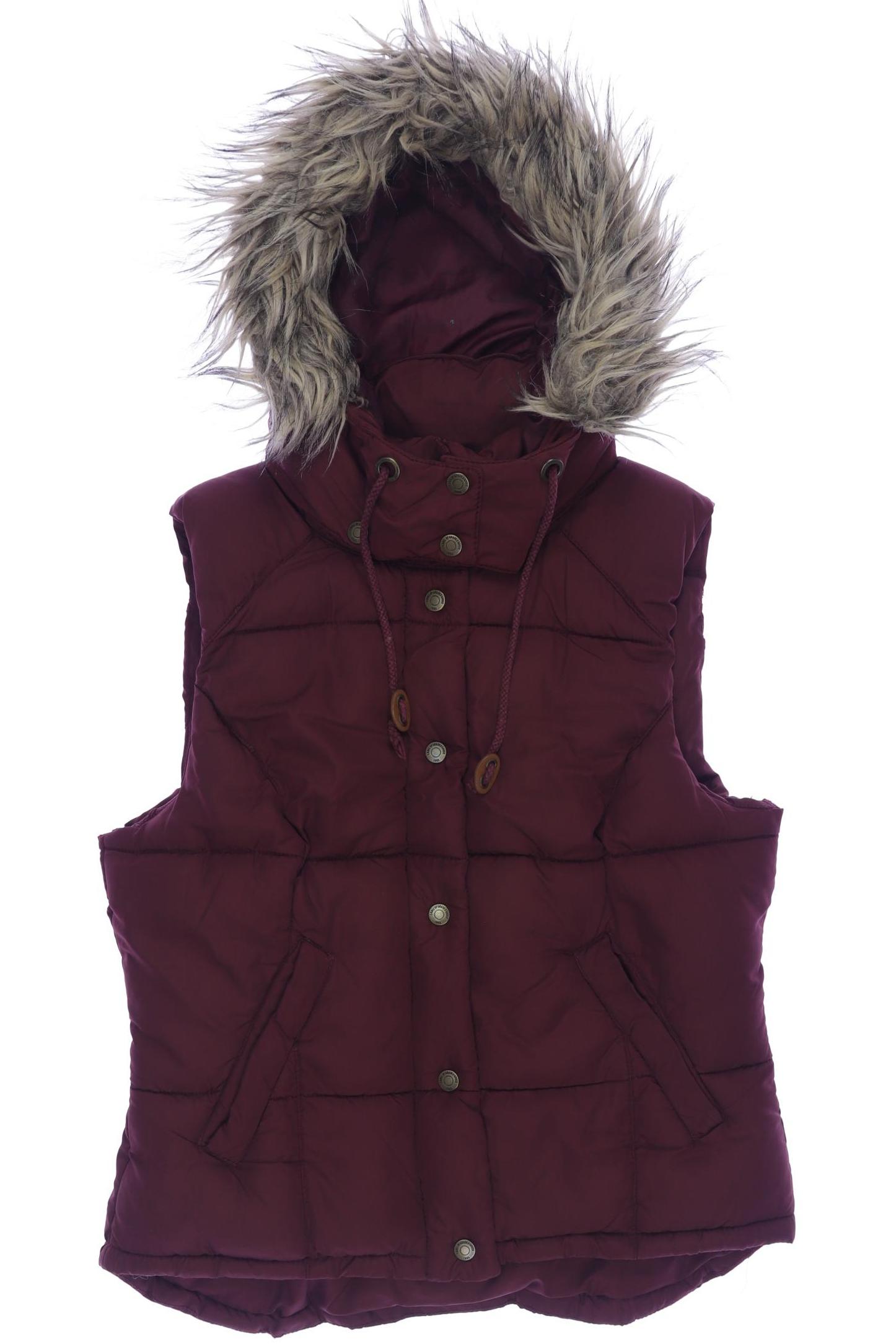 

H&M Damen Weste, bordeaux, Gr. 40