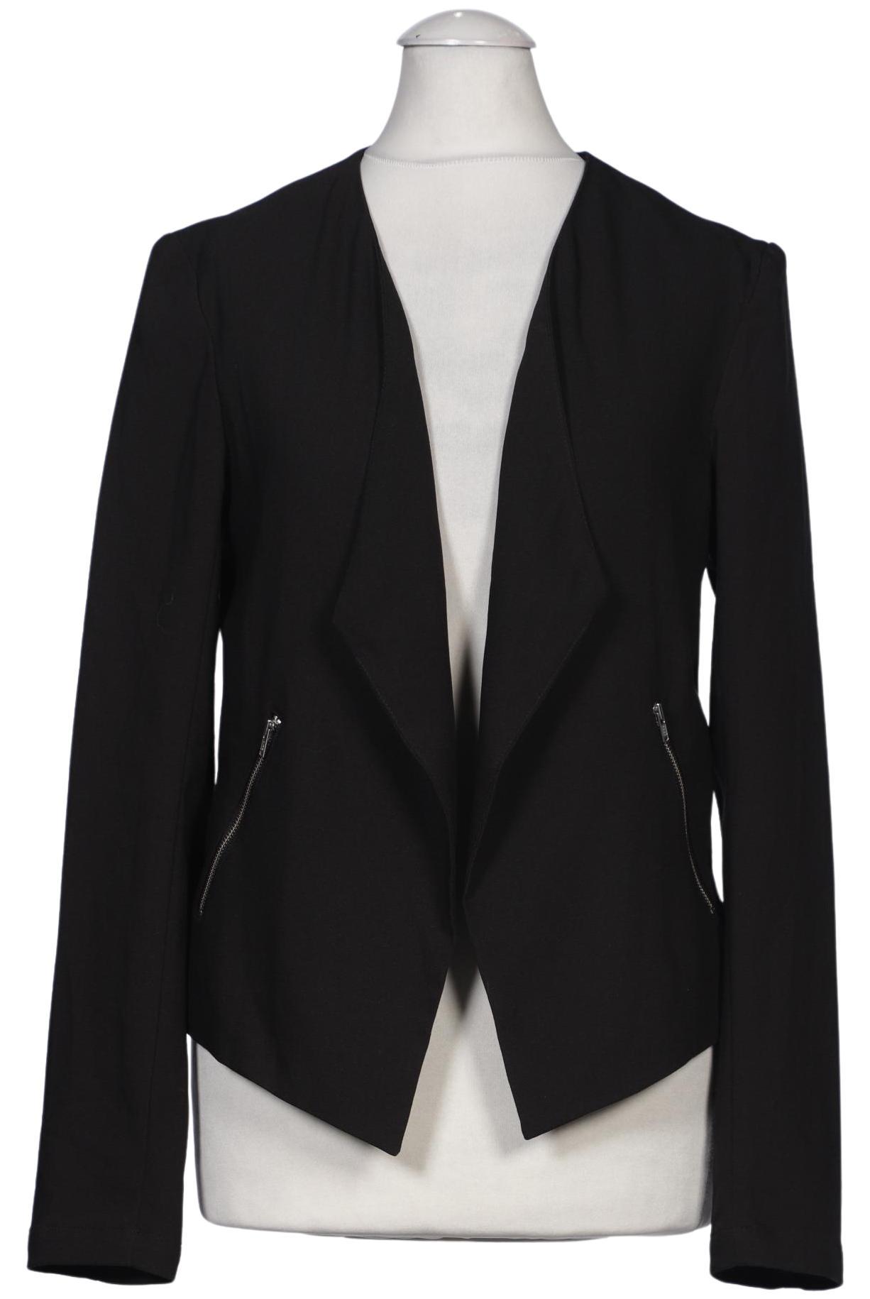 

H&M Damen Jacke, schwarz, Gr. 36