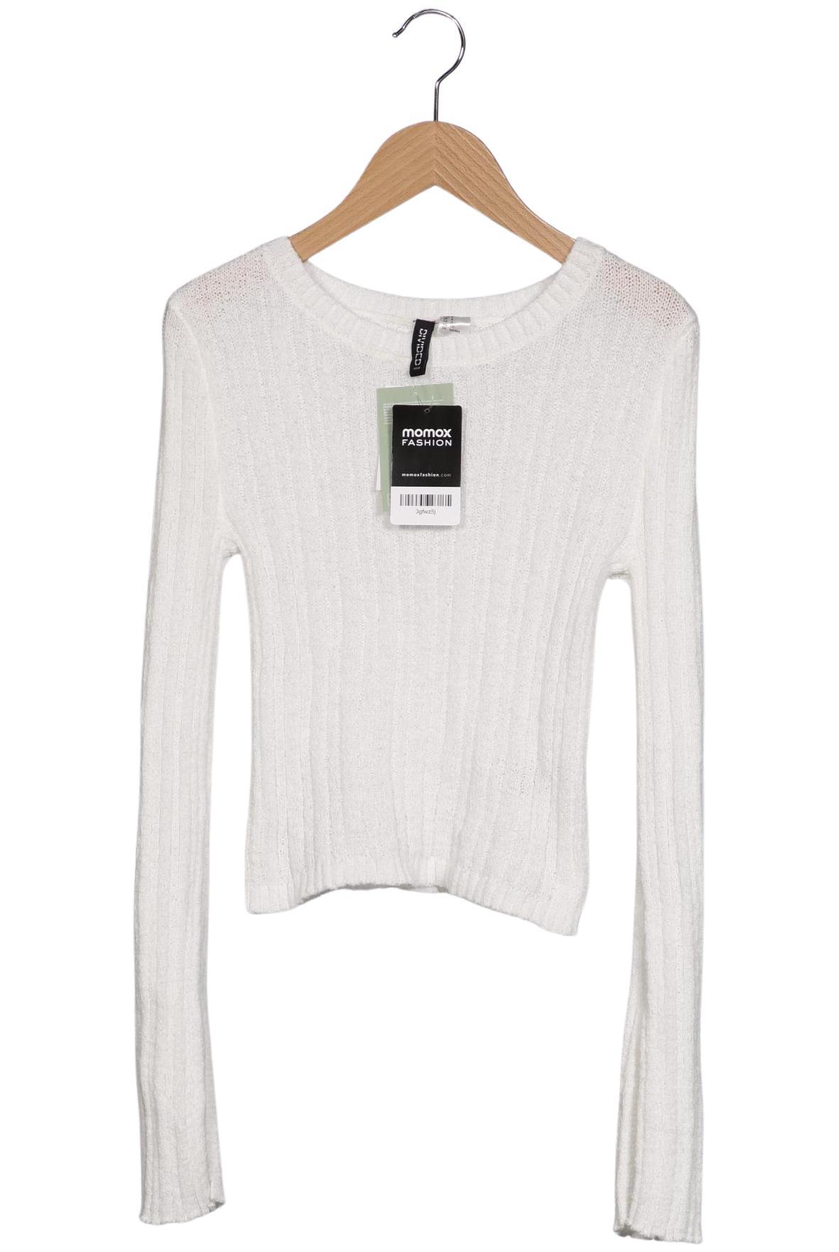 

H&M Damen Pullover, weiß, Gr. 36