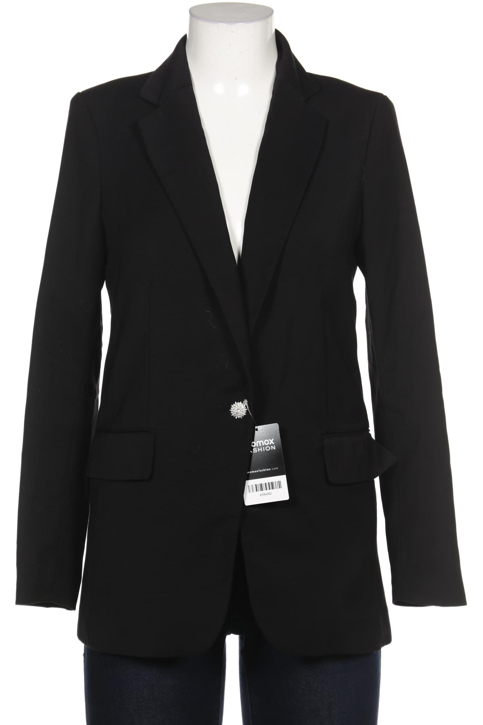

H&M Damen Blazer, schwarz, Gr. 38