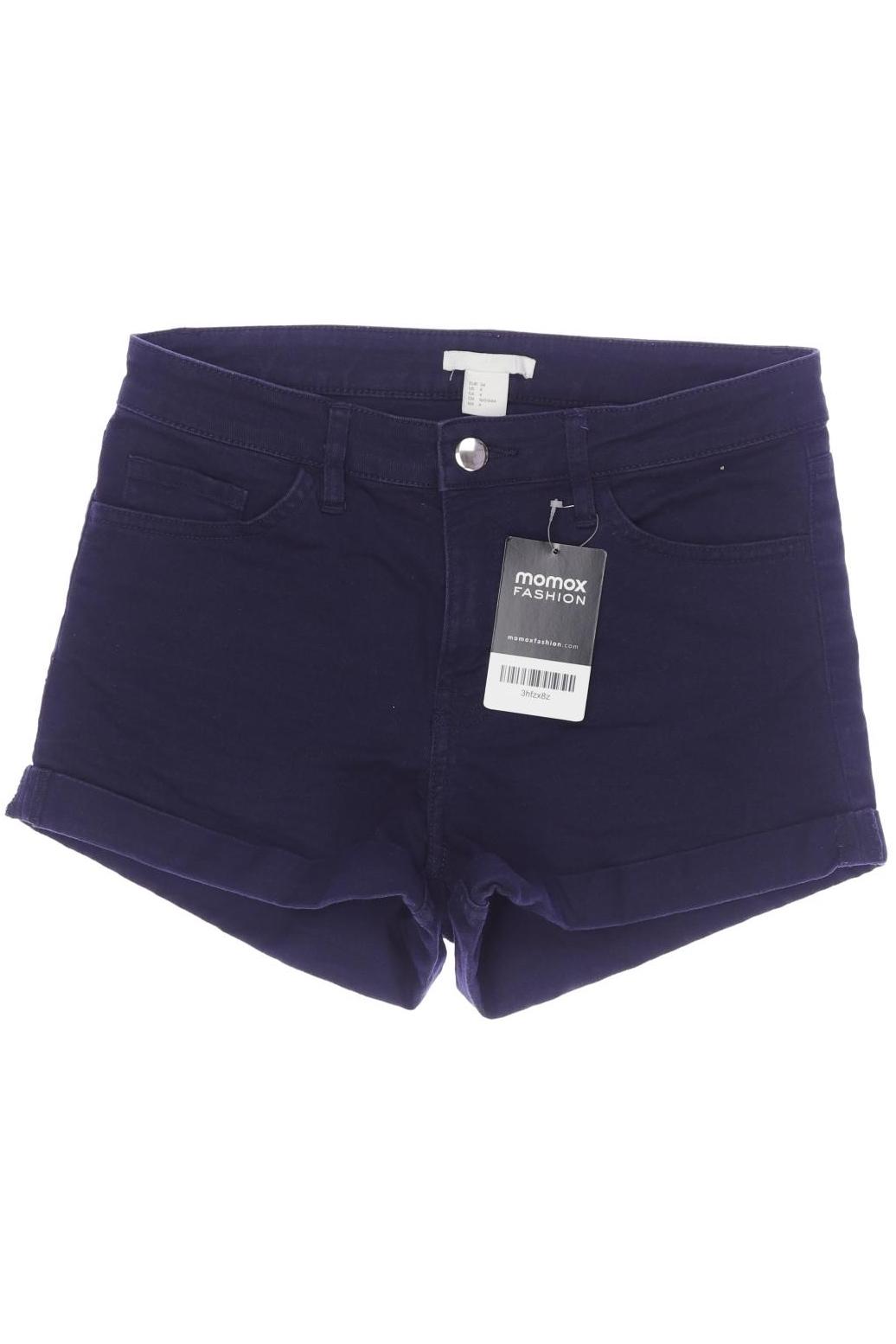 

H&M Damen Shorts, marineblau, Gr. 34