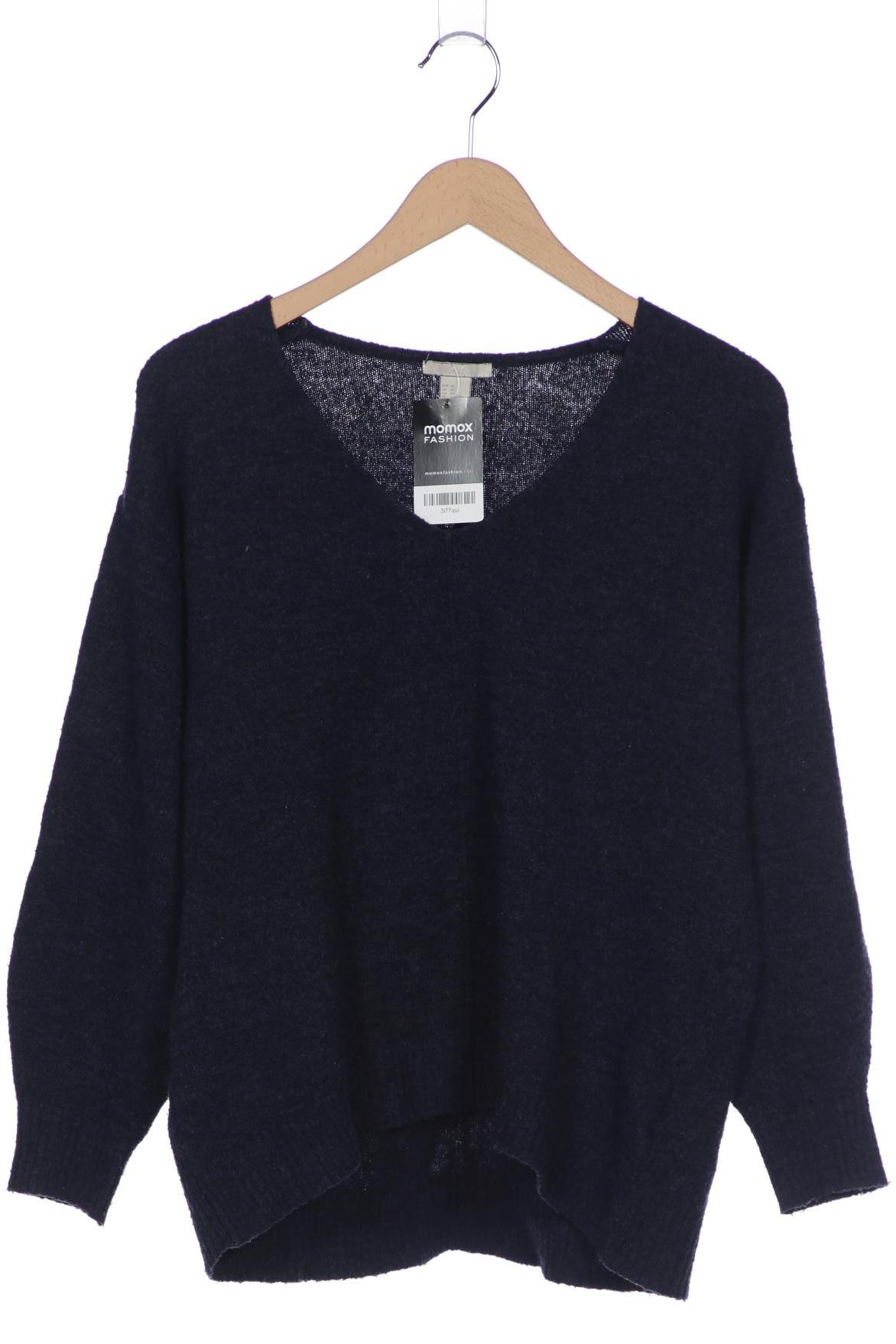 

H&M Damen Pullover, marineblau, Gr. 34