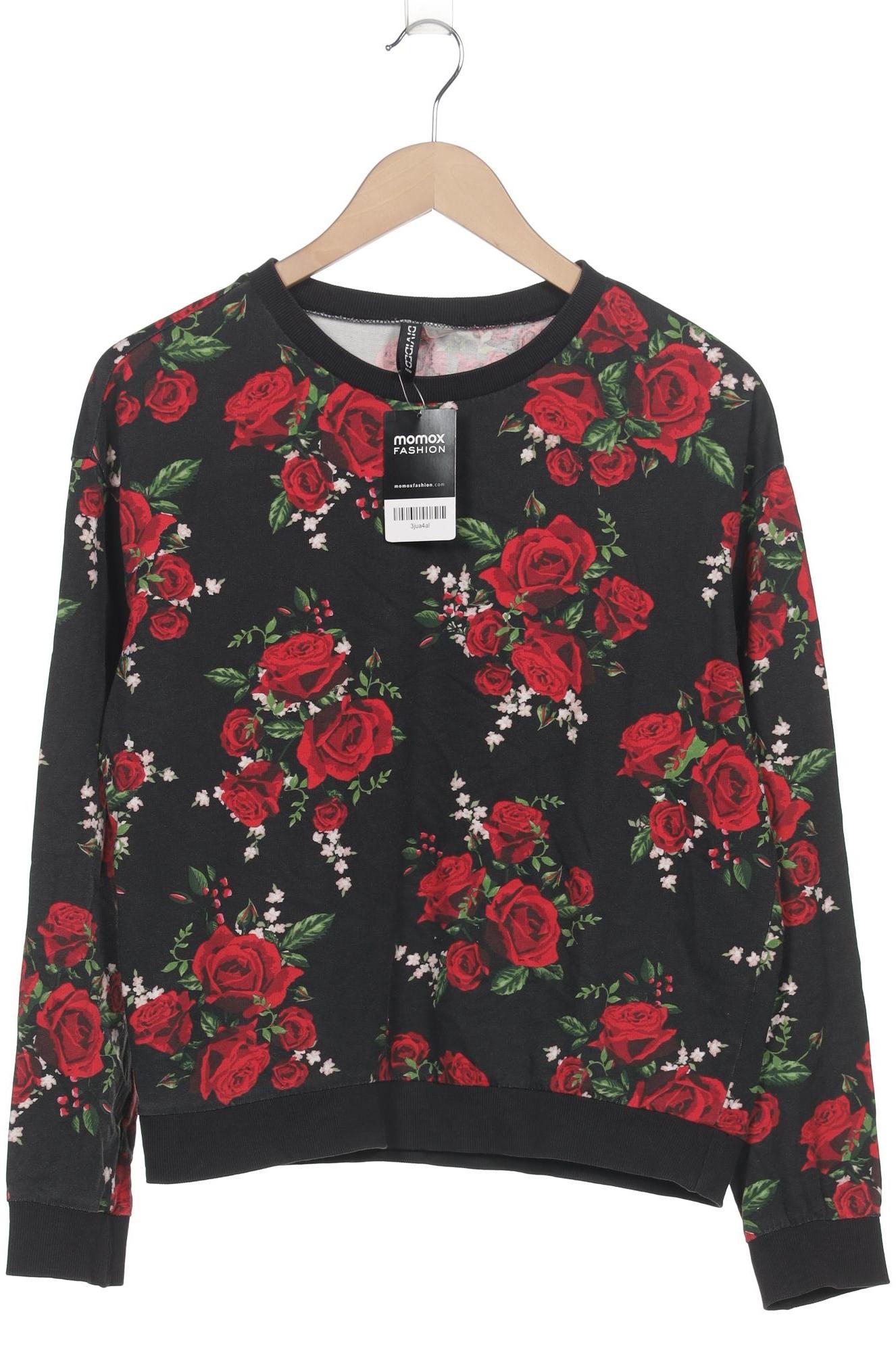 

H&M Damen Sweatshirt, schwarz, Gr. 38