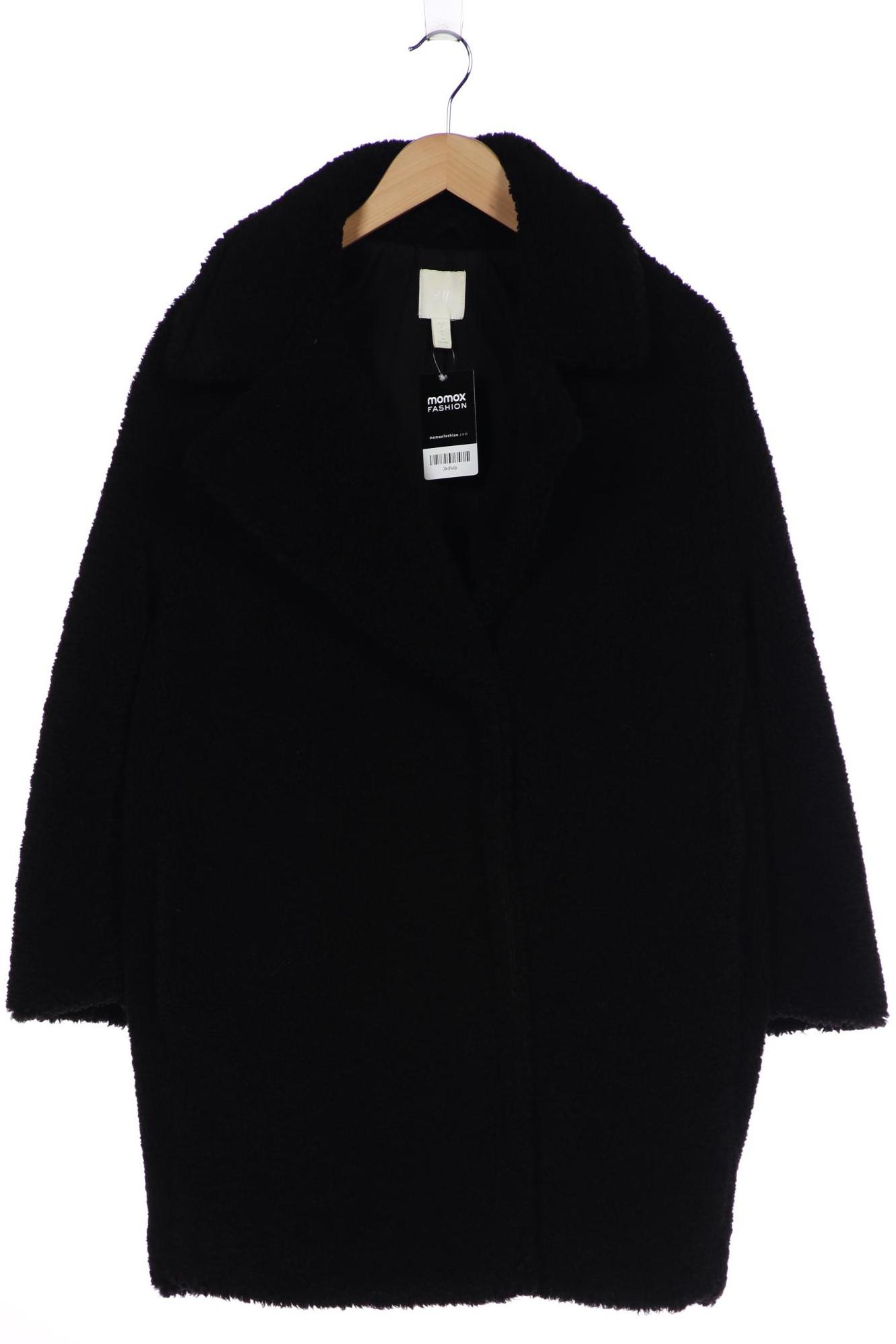 

H&M Damen Mantel, schwarz