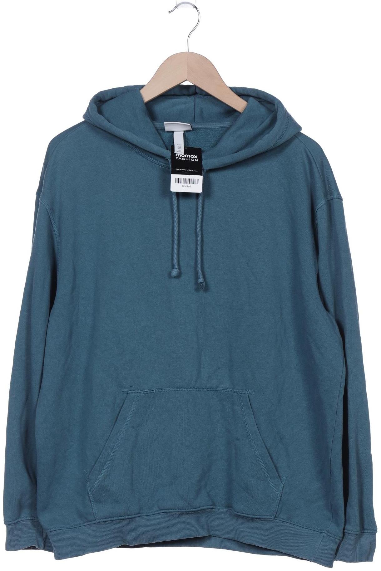 

H&M Damen Kapuzenpullover, blau, Gr. 38