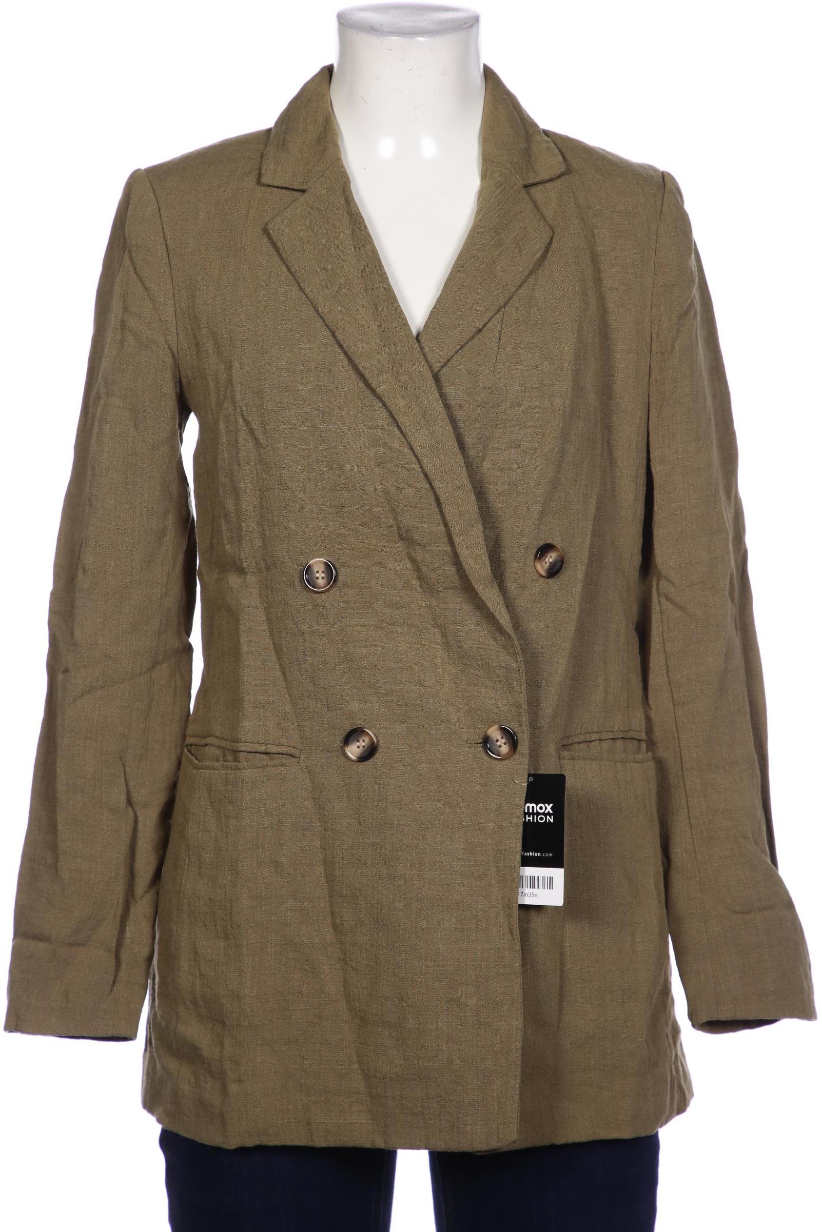 

H&M Damen Blazer, grün, Gr. 34