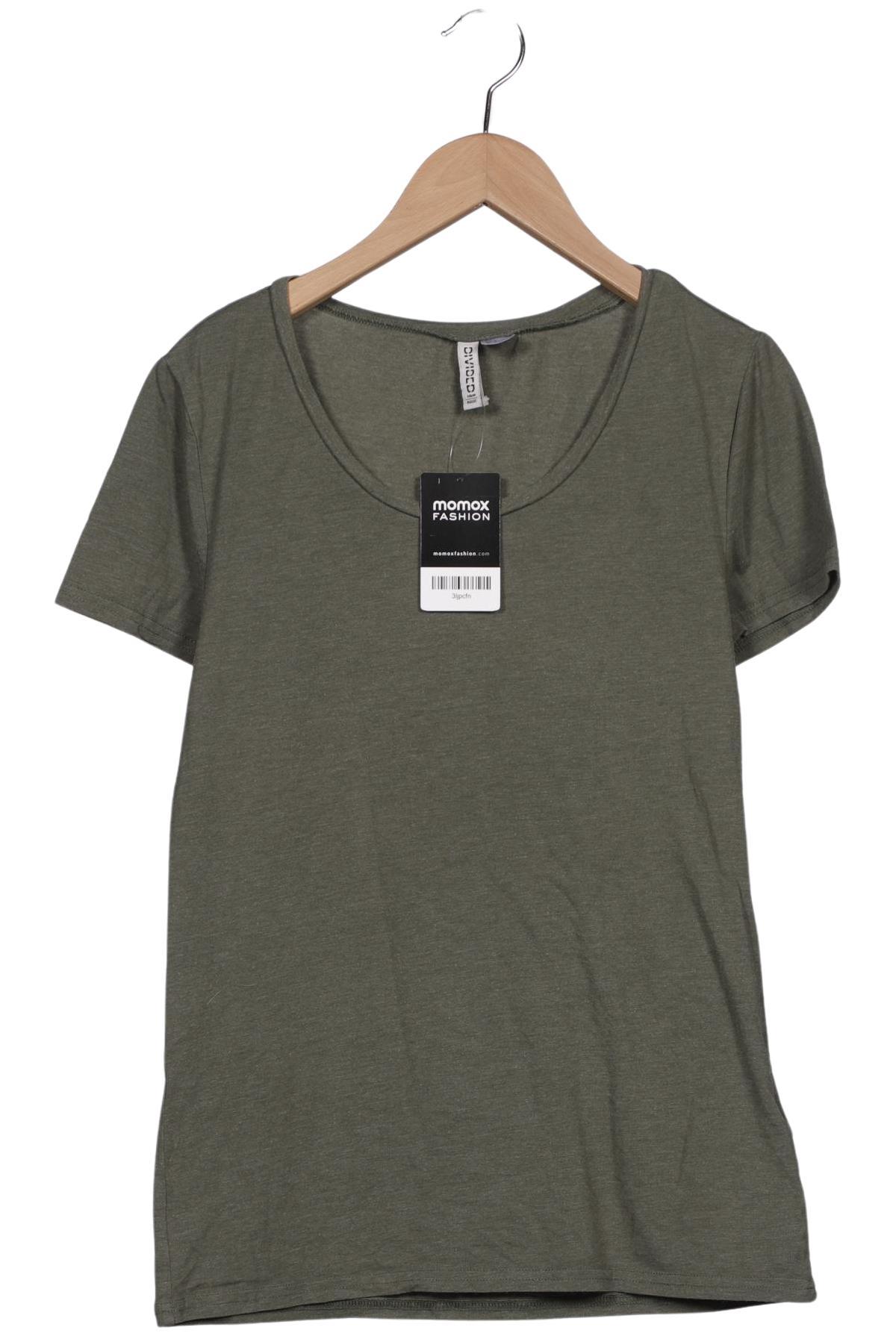 

H&M Damen T-Shirt, grün, Gr. 38