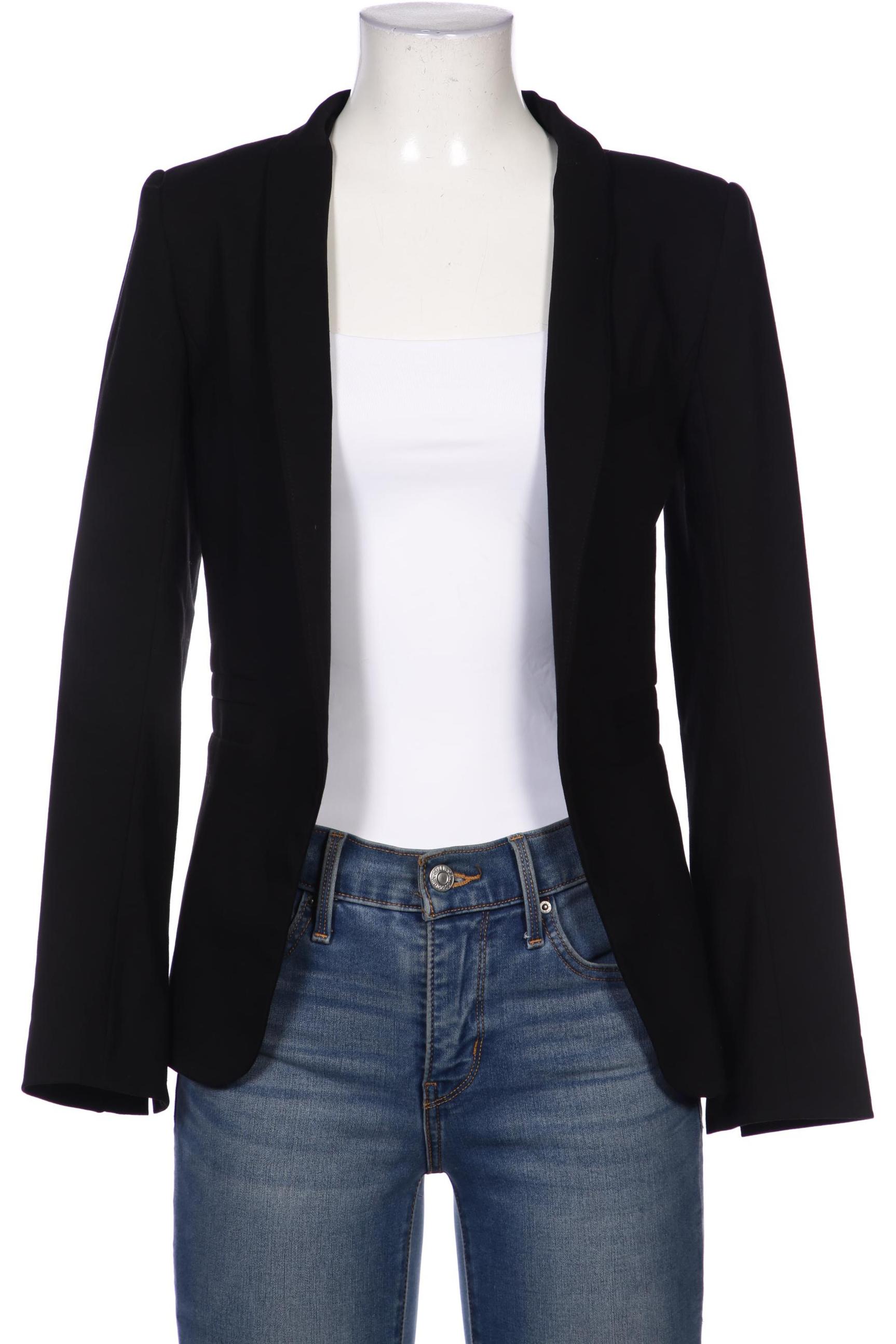 

H&M Damen Blazer, schwarz, Gr. 34
