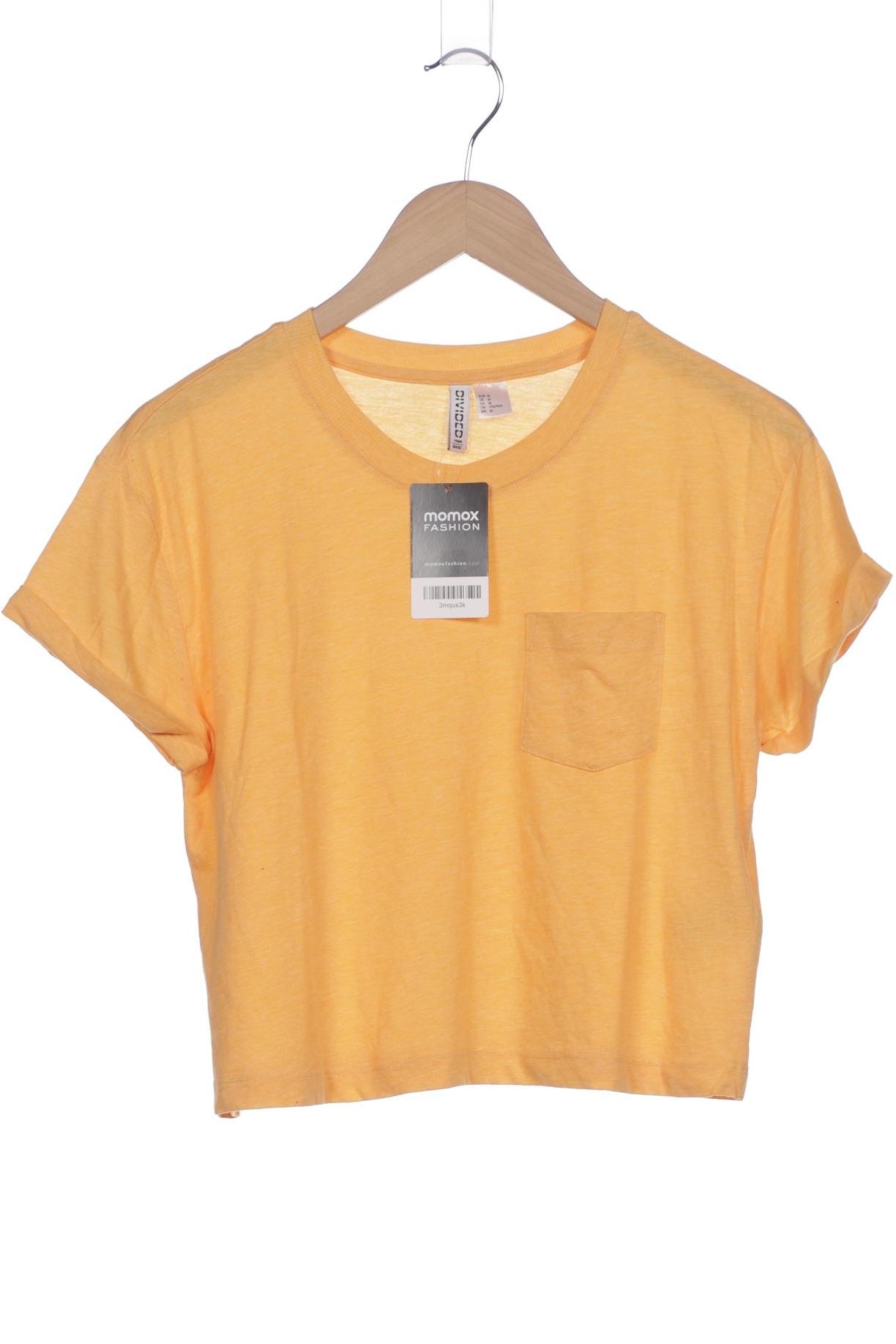 

H&M Damen T-Shirt, orange, Gr. 38